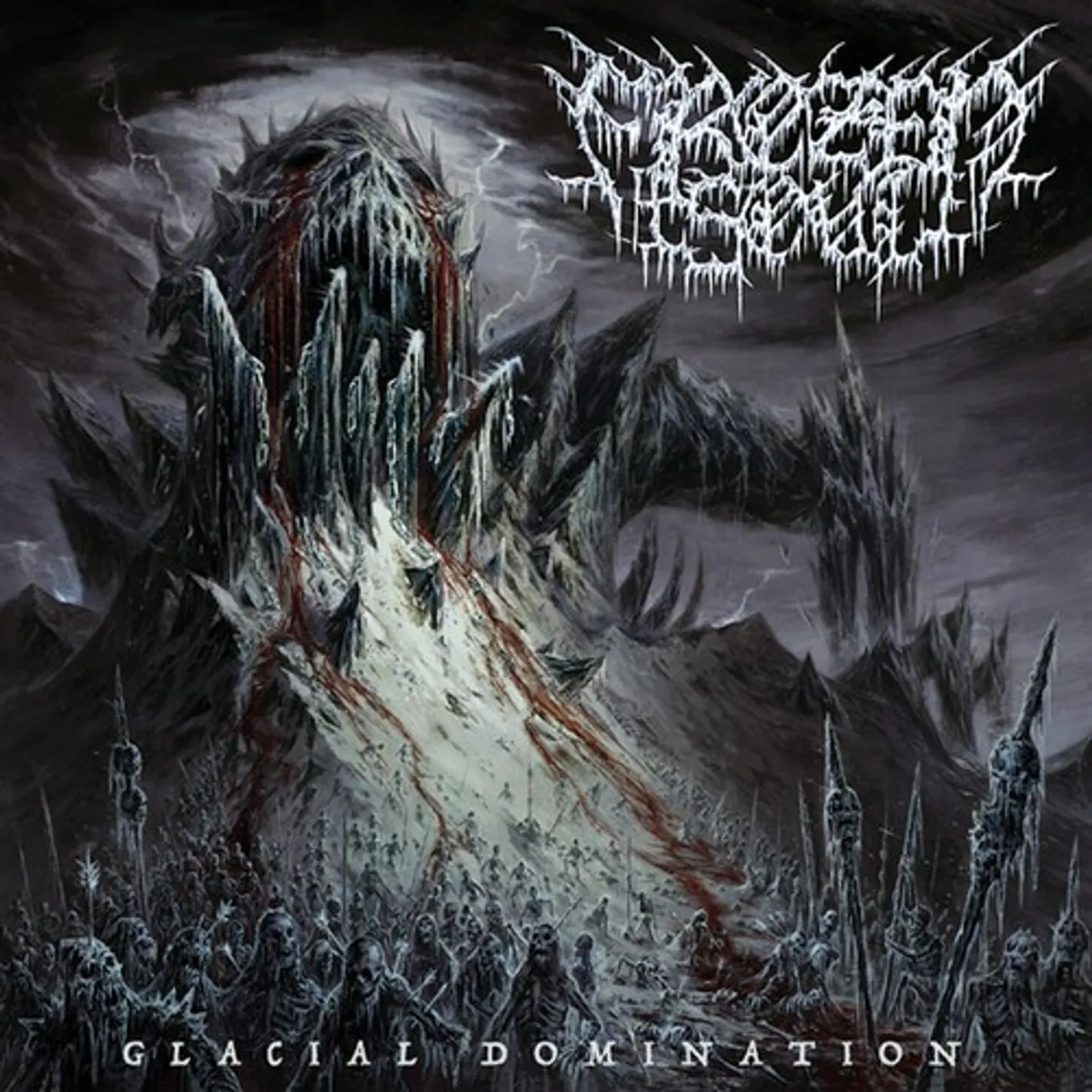 Frozen Soul GLACIAL DOMINATION Vinyl Record