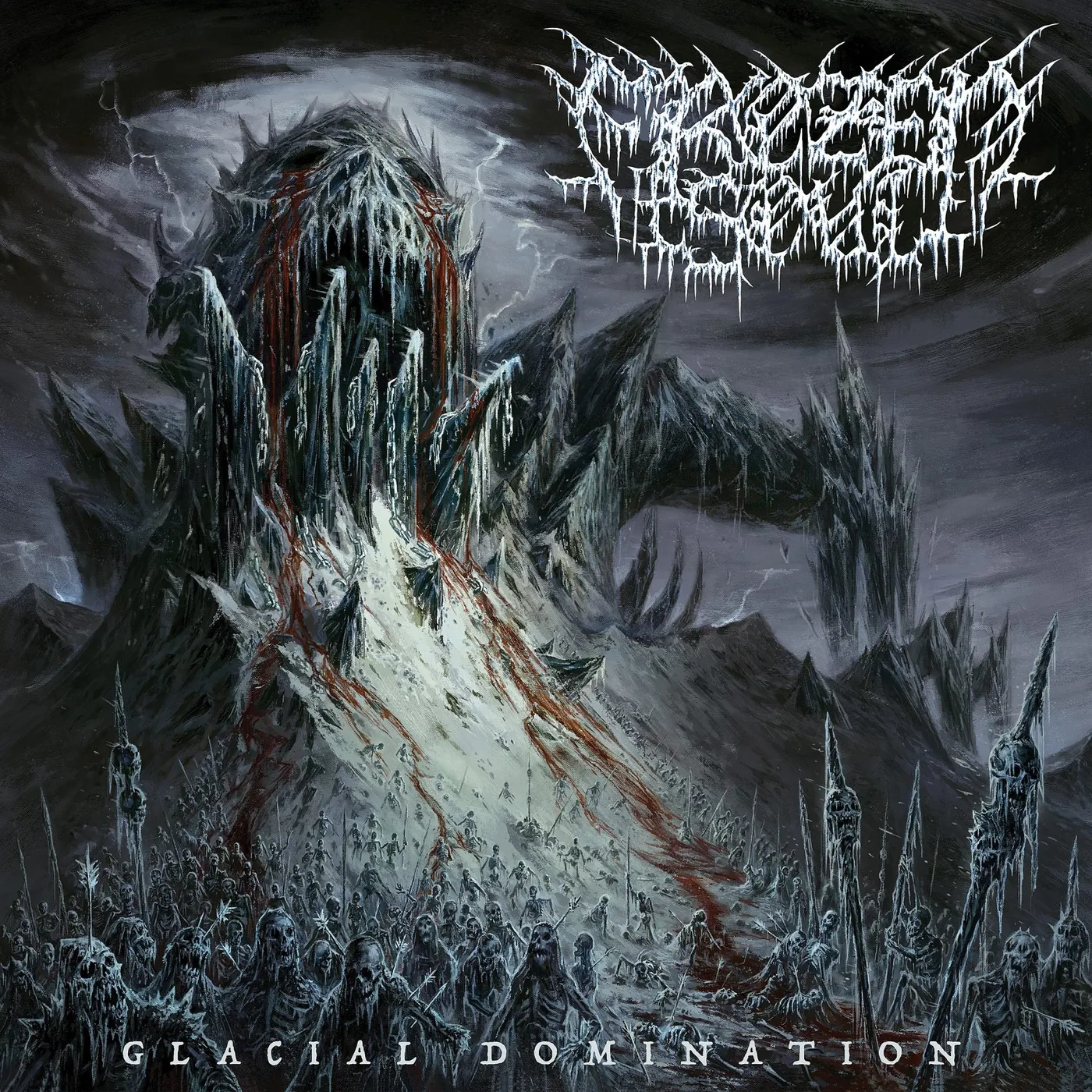 Frozen Soul GLACIAL DOMINATION Vinyl Record
