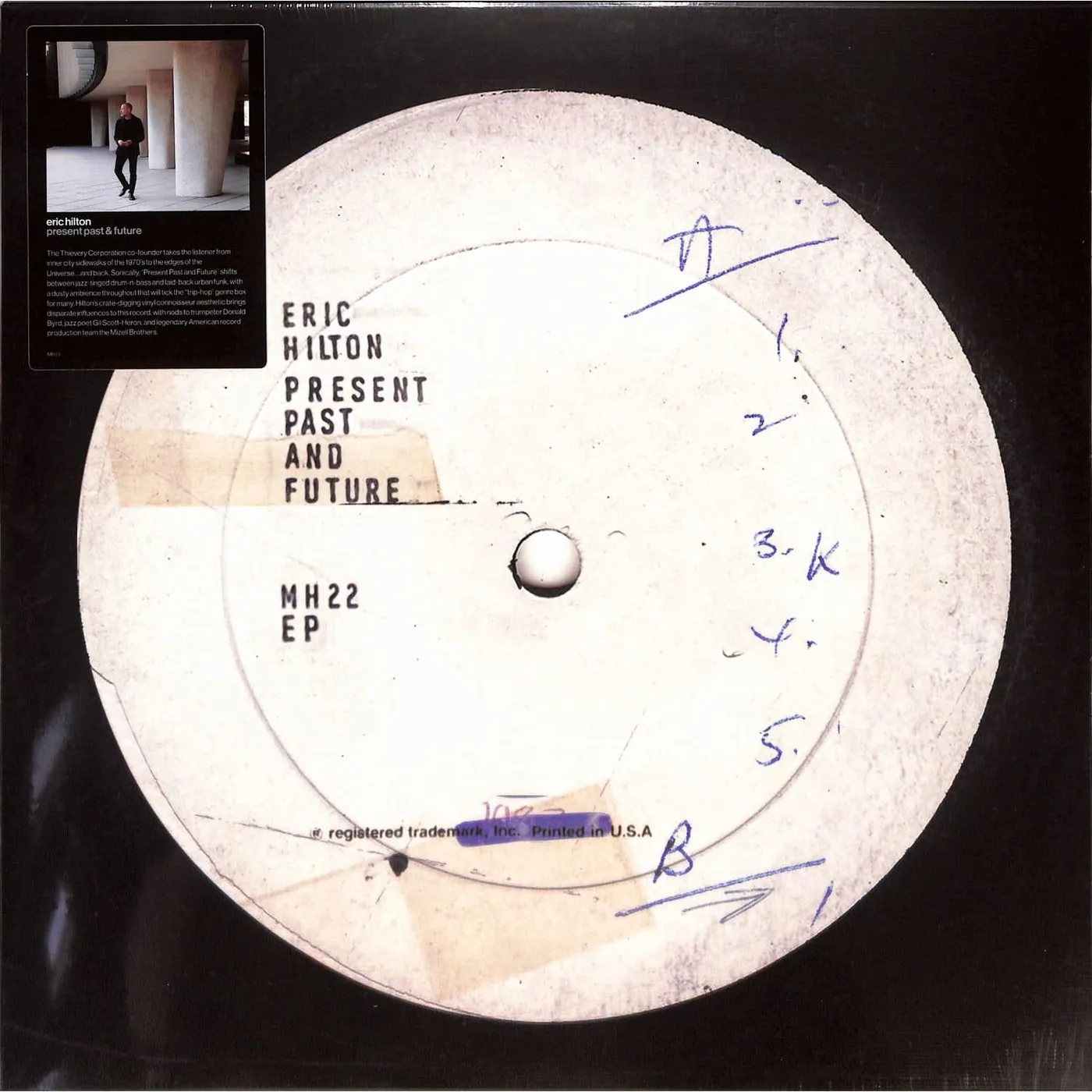 Eric Hilton PRESENT PAST AND FUTURE Vinyl Record