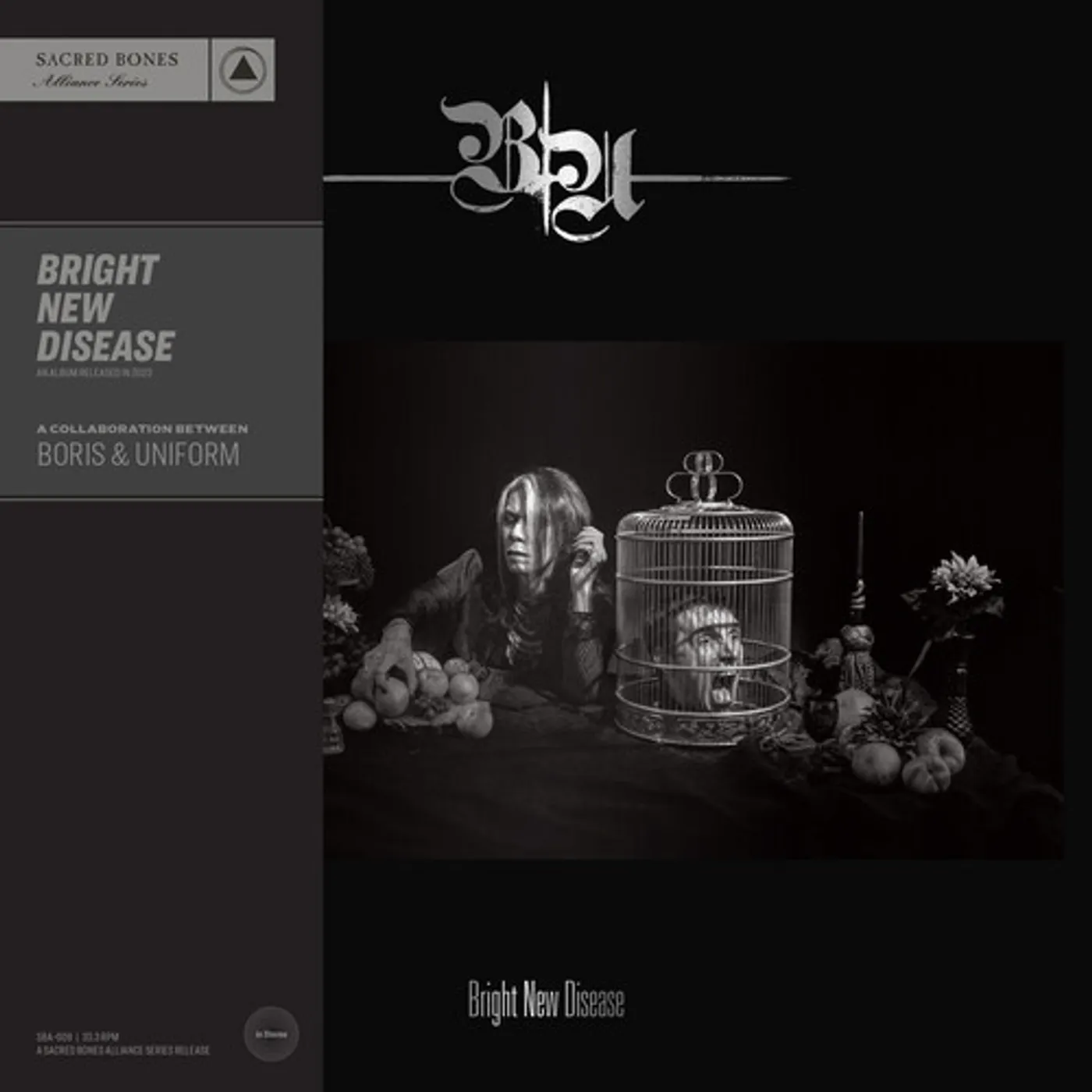 Boris & Uniform BRIGHT NEW DISEASE - RED Vinyl Record