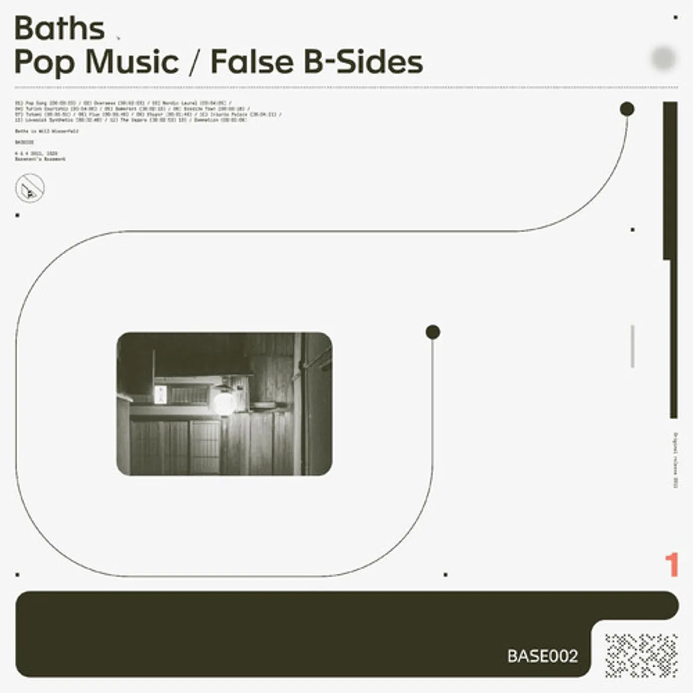 Baths POP MUSIC / FALSE B SIDES Vinyl Record