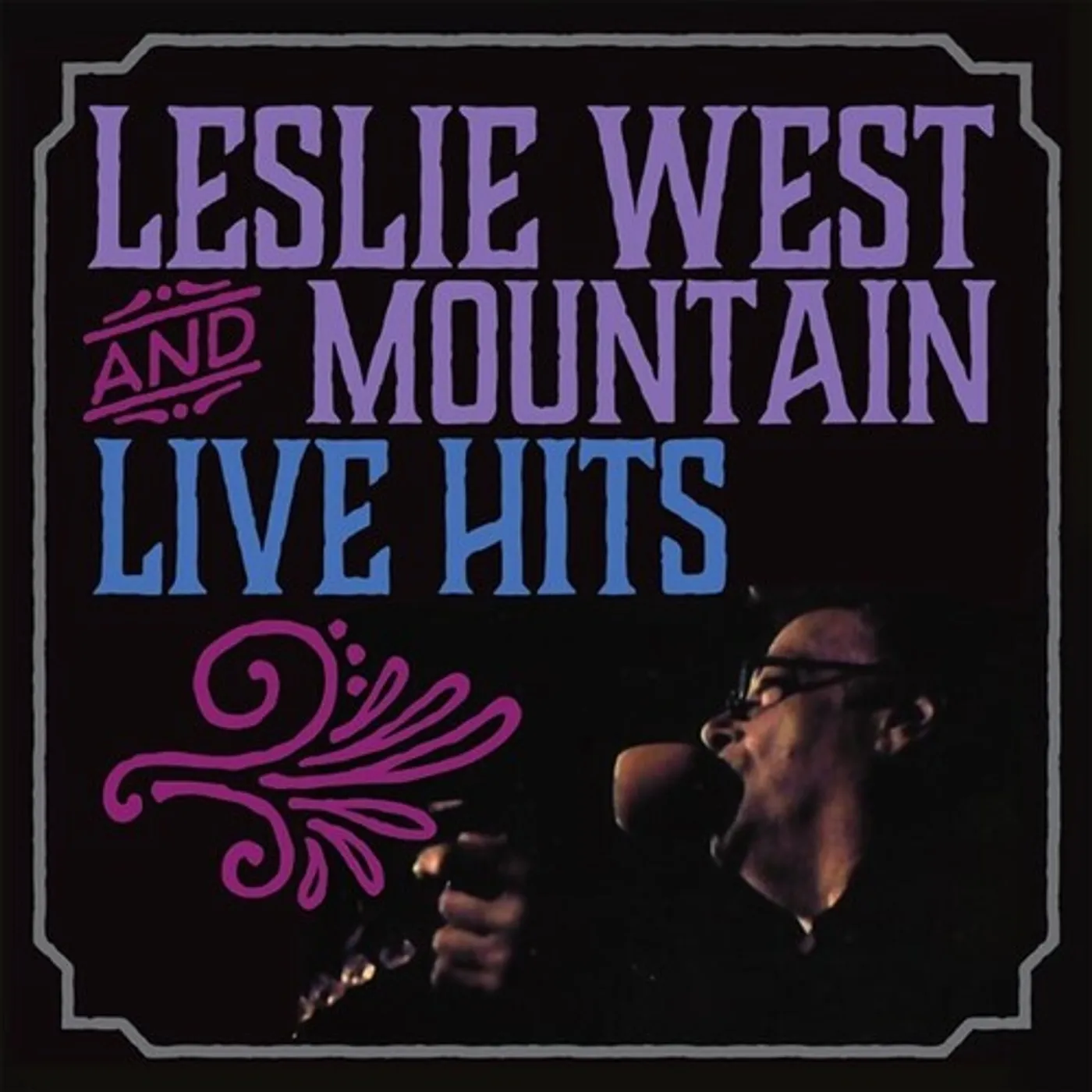 Leslie West & Mountain LIVE HITS Vinyl Record