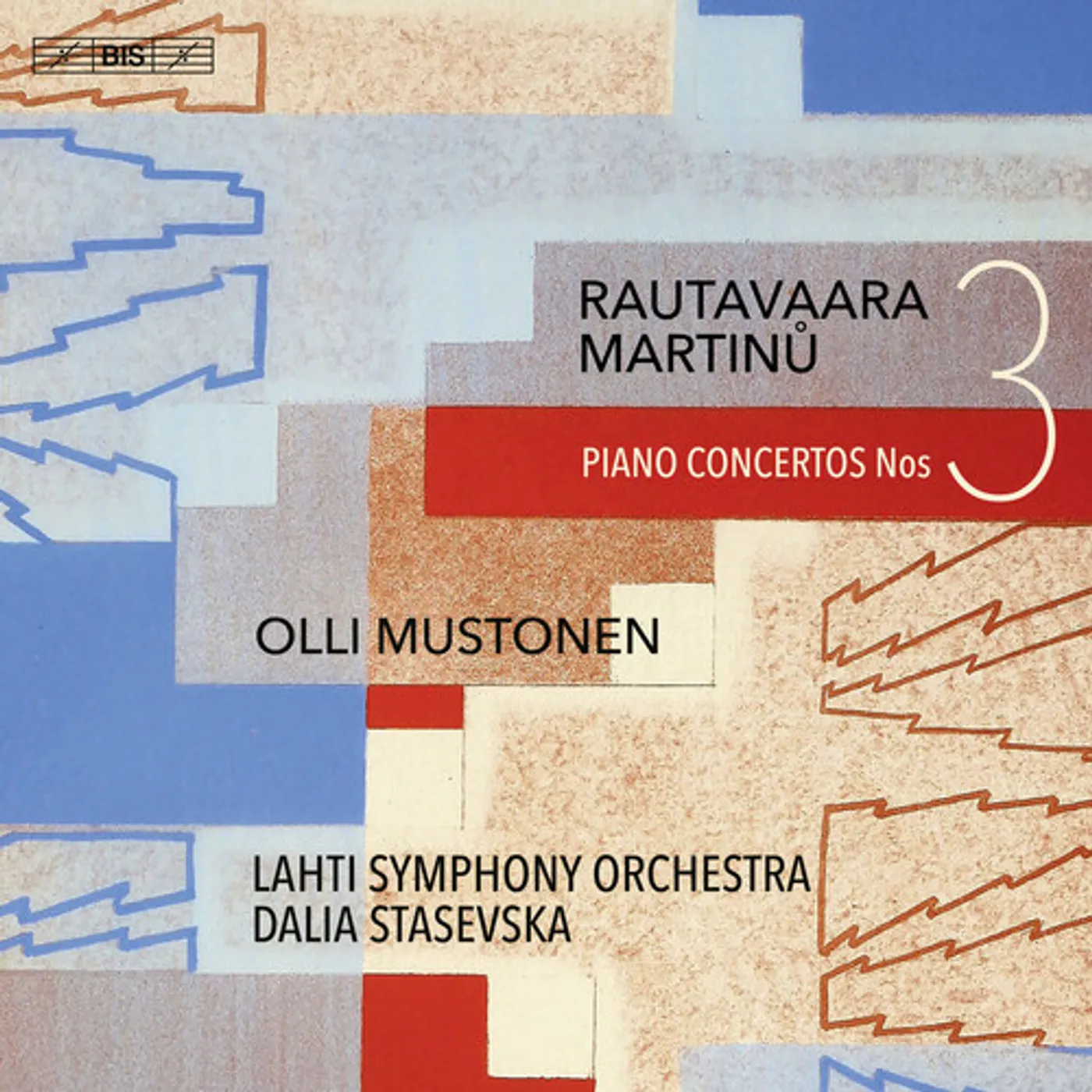 Martinu / Rautavaara / Lahti Symphony Orchestra PIANO CONCERTOS NO. 3 CD Super Audio CD