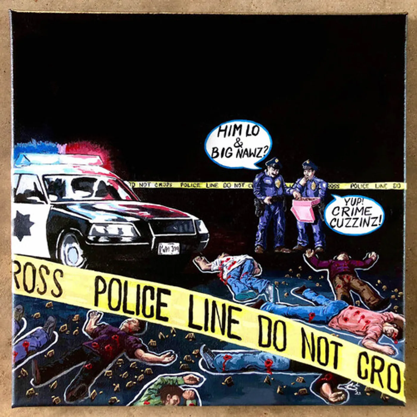 Da Buze Bruvaz PRESENTS CRIME CUZZINZ: YELLOW TAPE N SHELL CAS Vinyl Record
