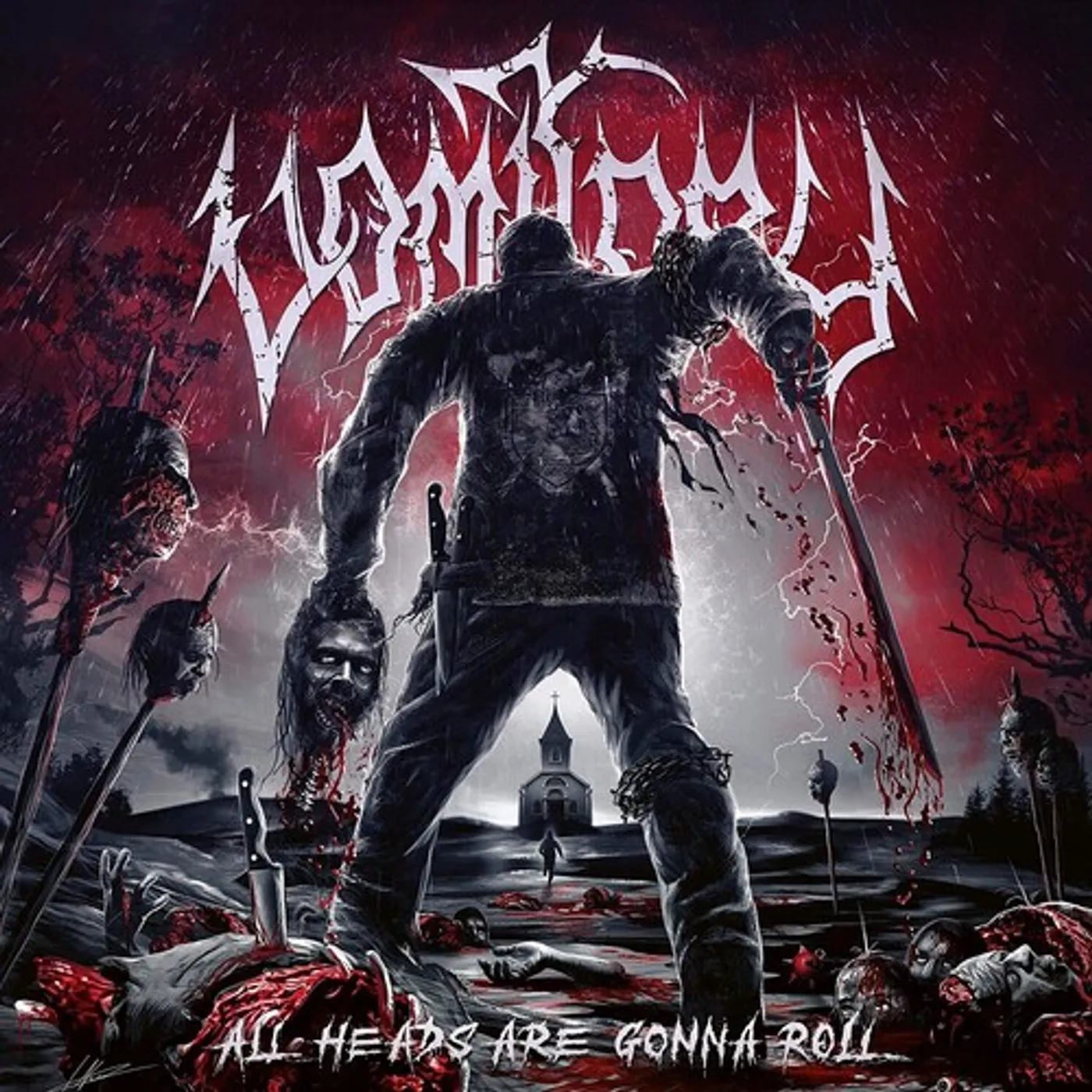 Vomitory All Heads Are Gonna Roll Vinyl Record