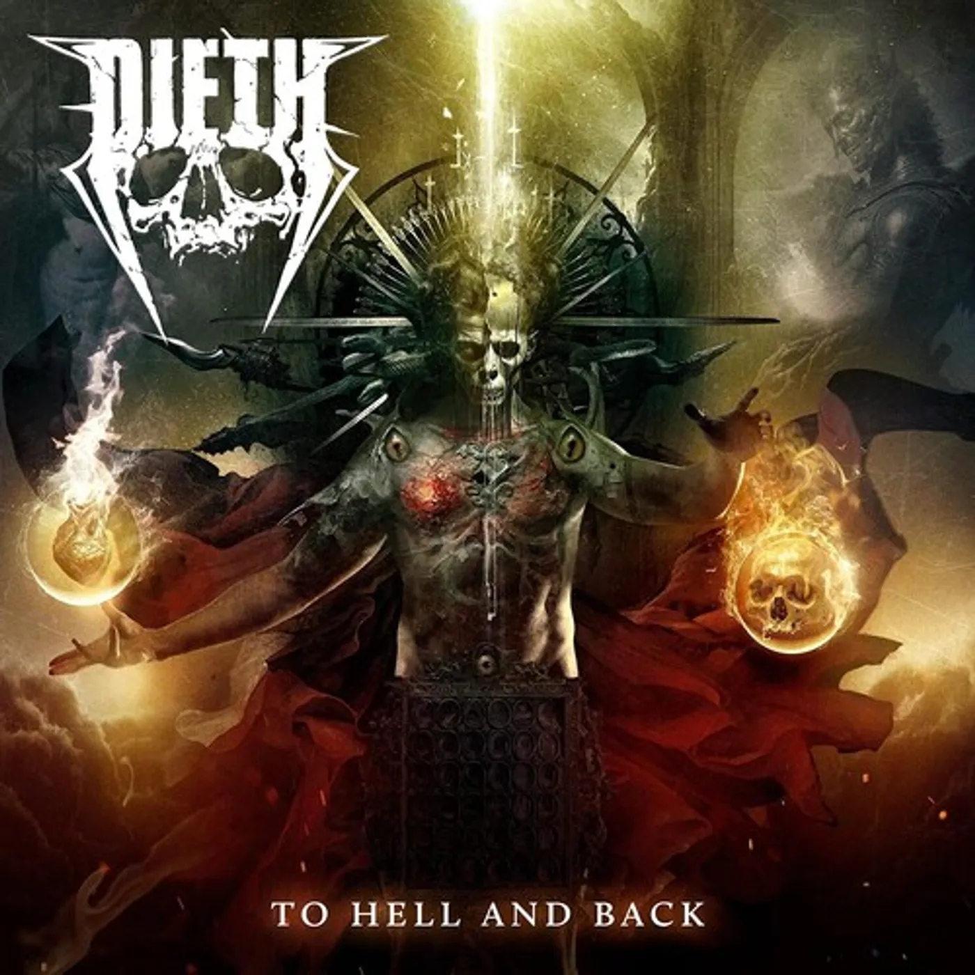 DIETH TO HELL AND BACK Vinyl Record