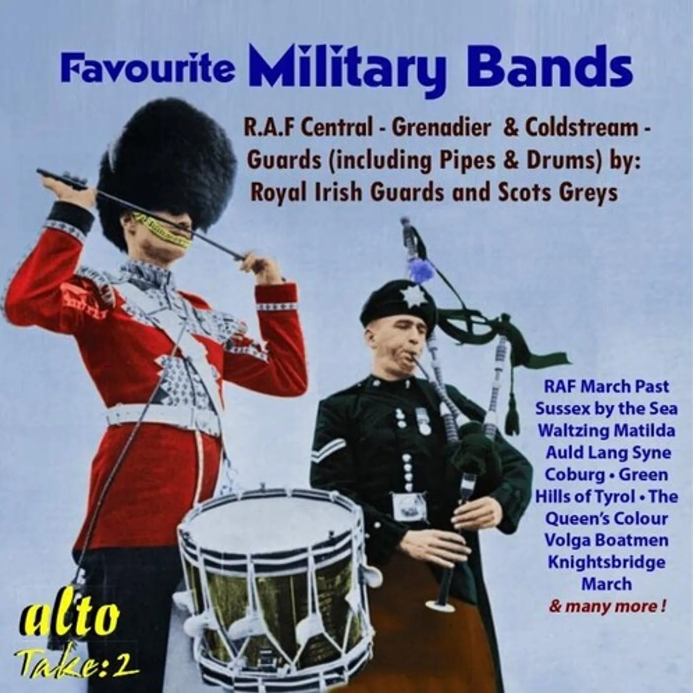 The Central Band Of The R.A.F. FAVOURITE MILITARY BANDS - BEST NEW COLLECTION CD