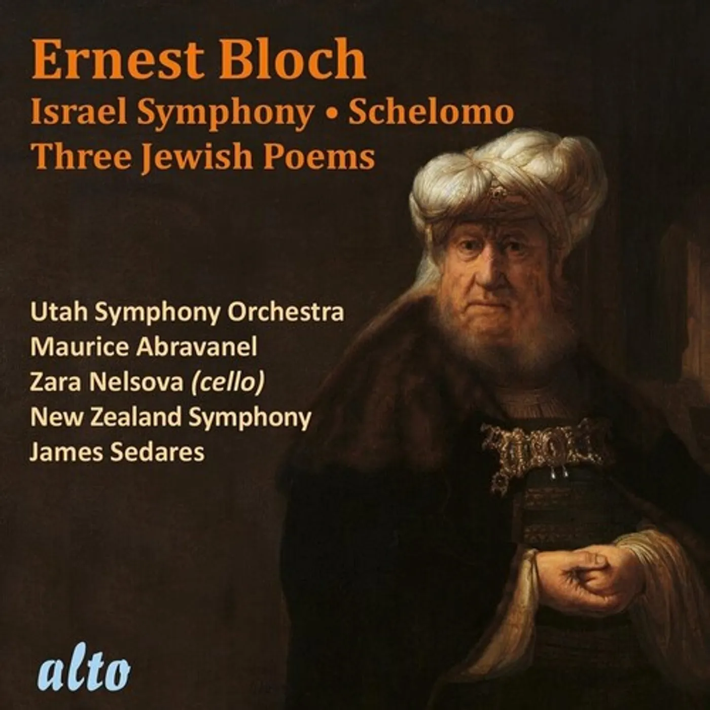 Utah Symphony Orchestra ERNEST BLOCH: ISRAEL SYM SCHELOMO (RHAPSODY FOR CD