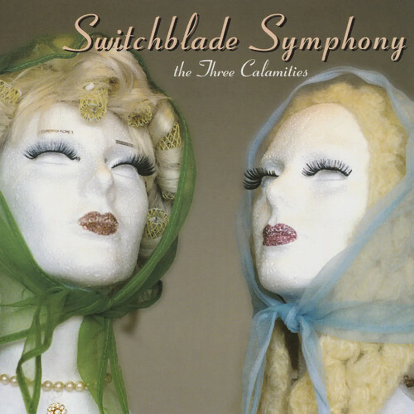 Switchblade Symphony THREE CALAMITIES - GREEN/BLUE SPLIT Vinyl Record