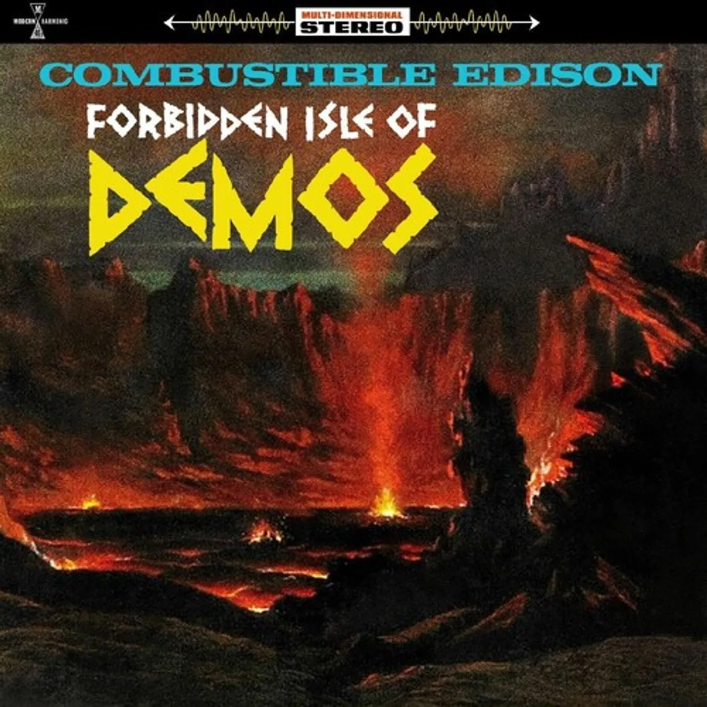 Combustible Edison FORBIDDEN ISLE OF DEMOS Vinyl Record