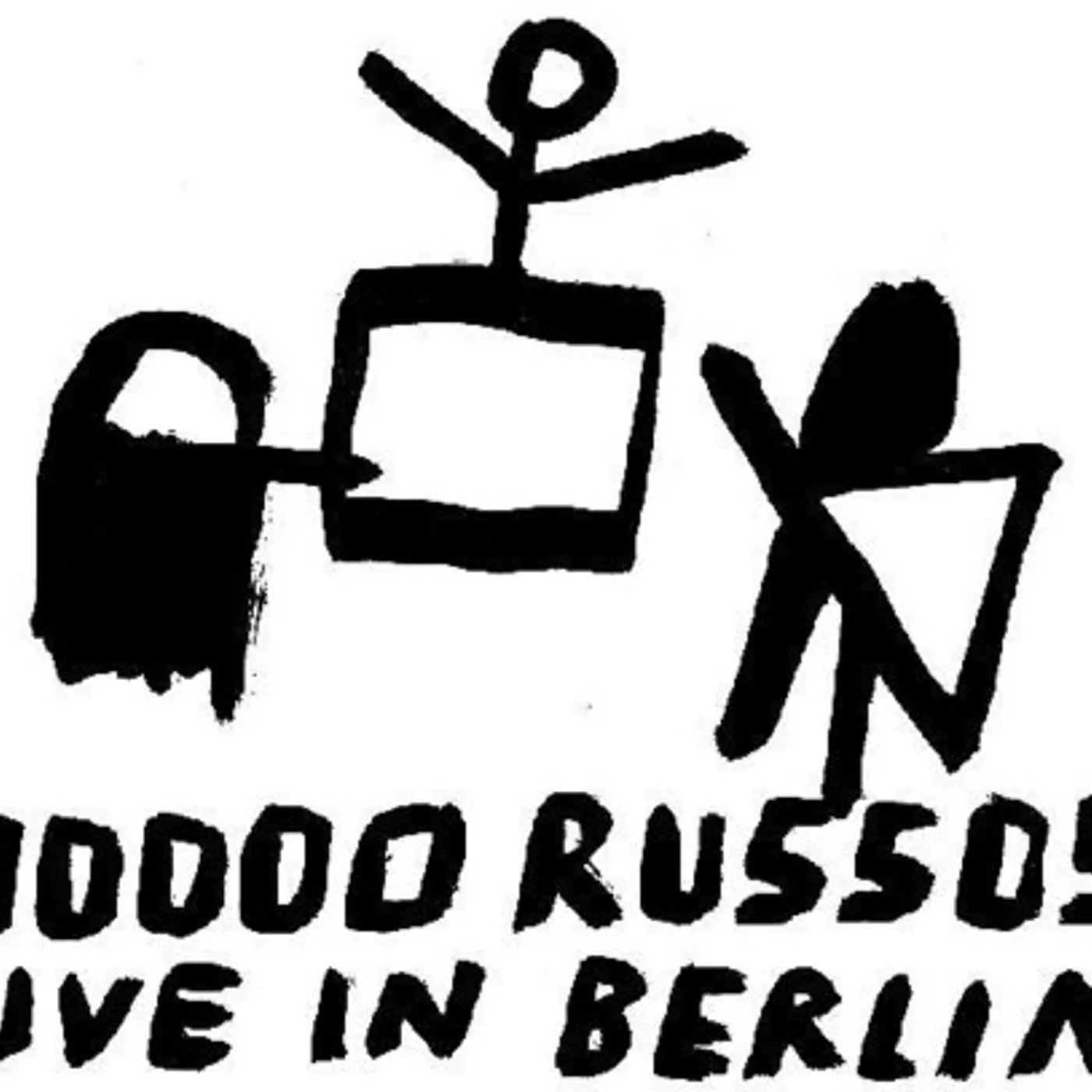 10000 Russos LIVE IN BERLIN Vinyl Record