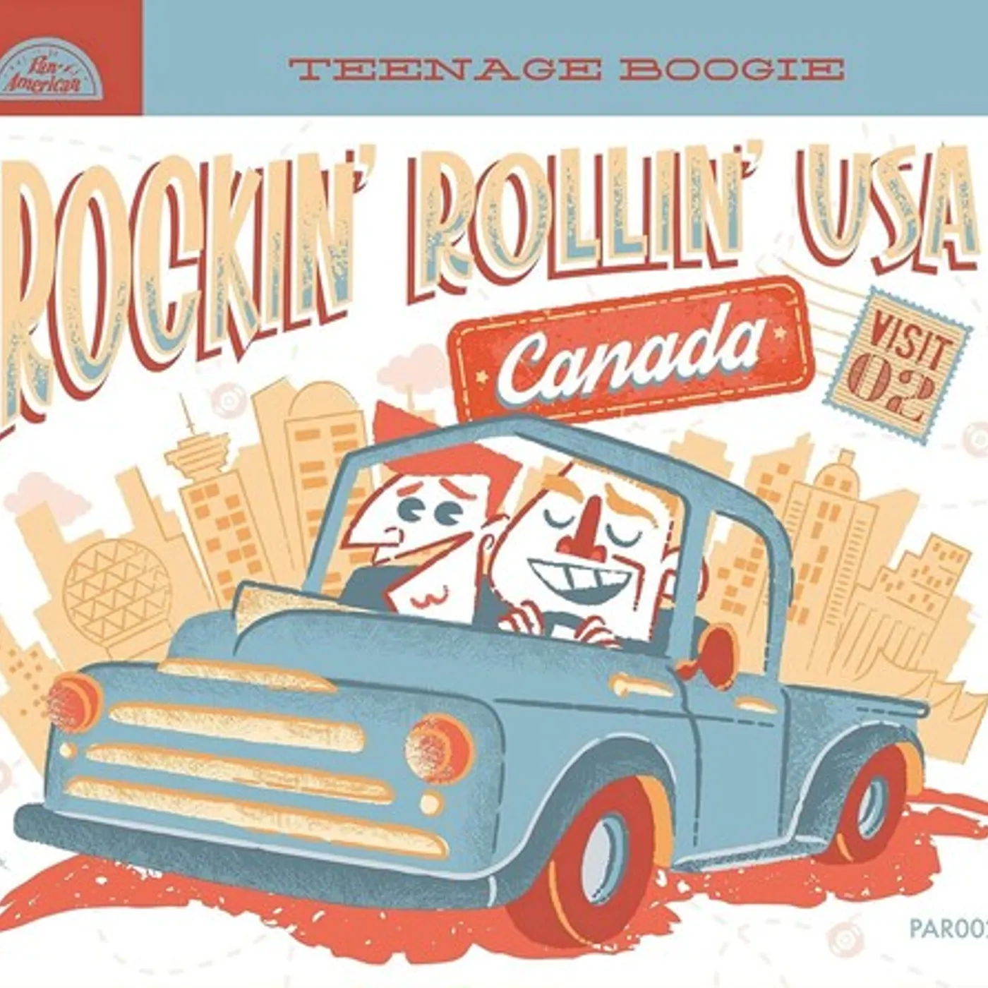 ROCKIN ROLLIN USA VOLUME 2: CANADA / VARIOUS CD