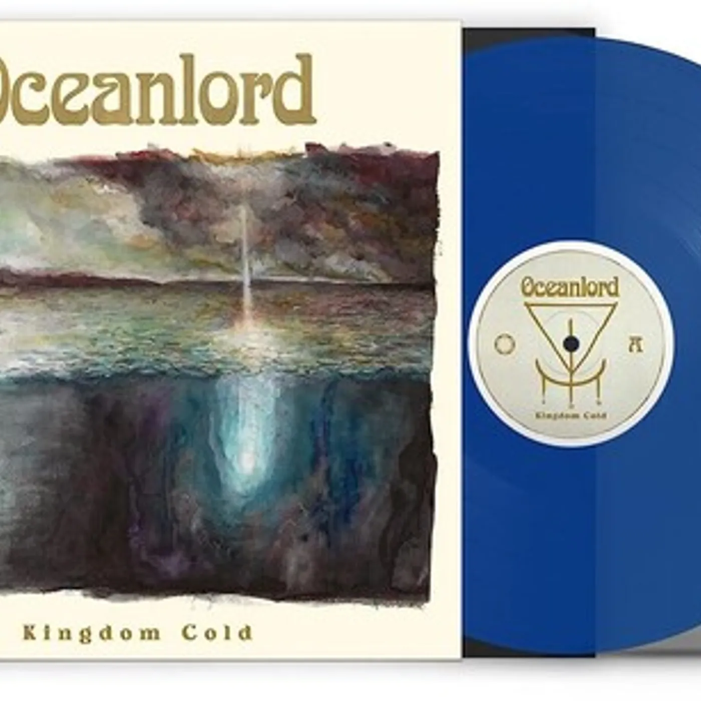 Oceanlord KINGDOM COLD - TRANSLUCENT BLUE Vinyl Record