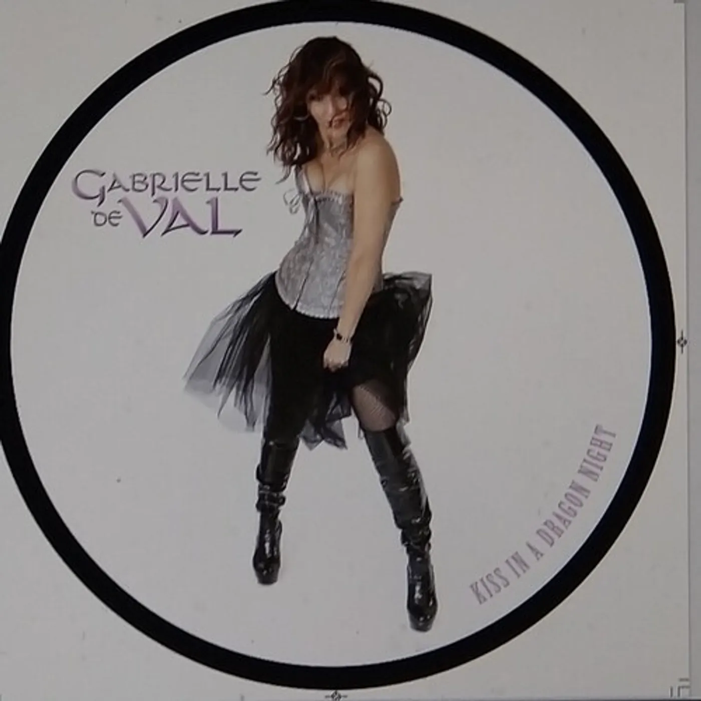 GABRIELLE DE VAL KISS IN A DRAGON NIGHT Vinyl Record