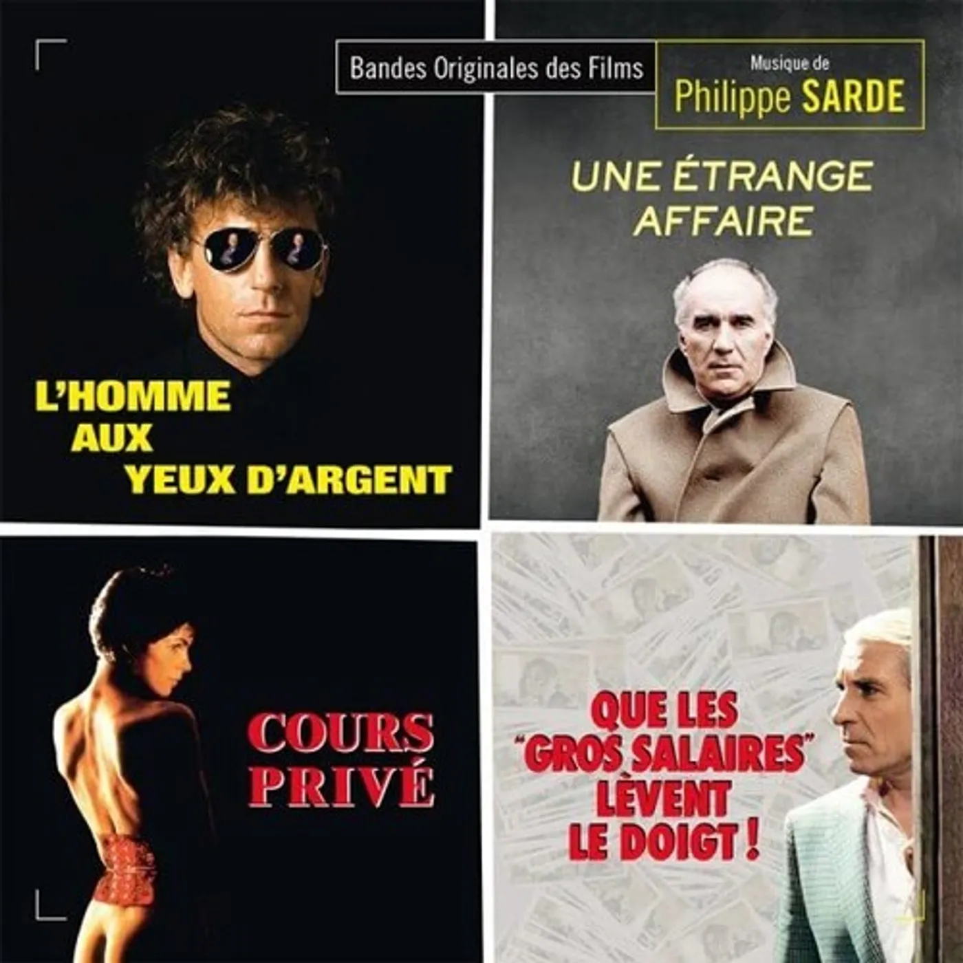 Philippe Sarde L'HOMME AUX YEUX D'ARGENT / COURS PRIVE / ETRANGE CD