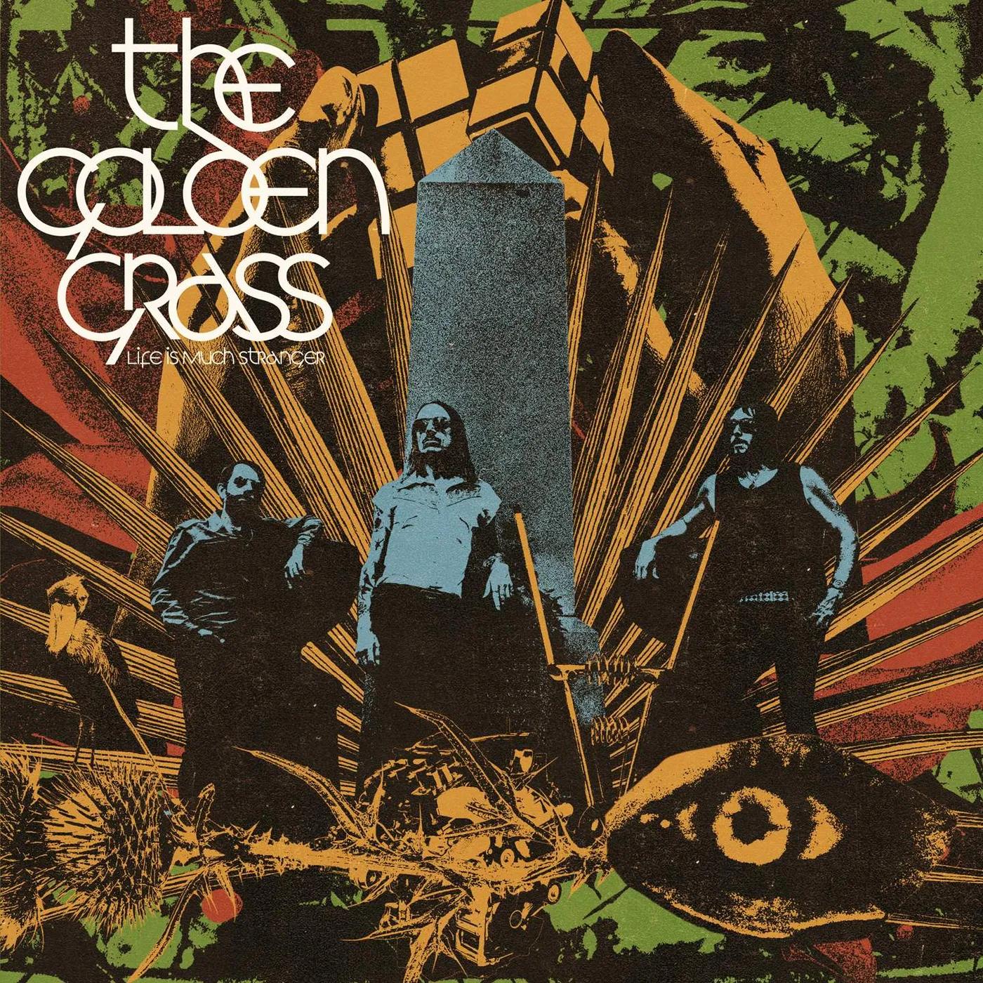 Golden Grass LIFE IS MUCH STRANGER Vinyl Record