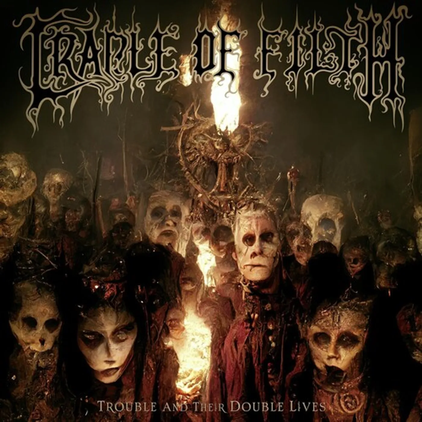Cradle Of Filth TROUBLE AND THEIR DOUBLE LIVES CD