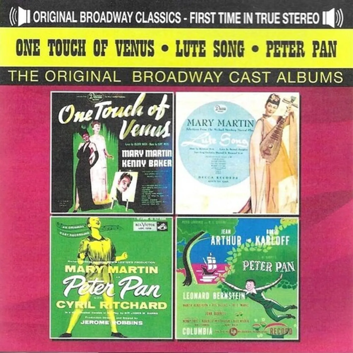 Original Cast PETER PAN - PETER PAN - ONE TOUCH OF VENUS CD