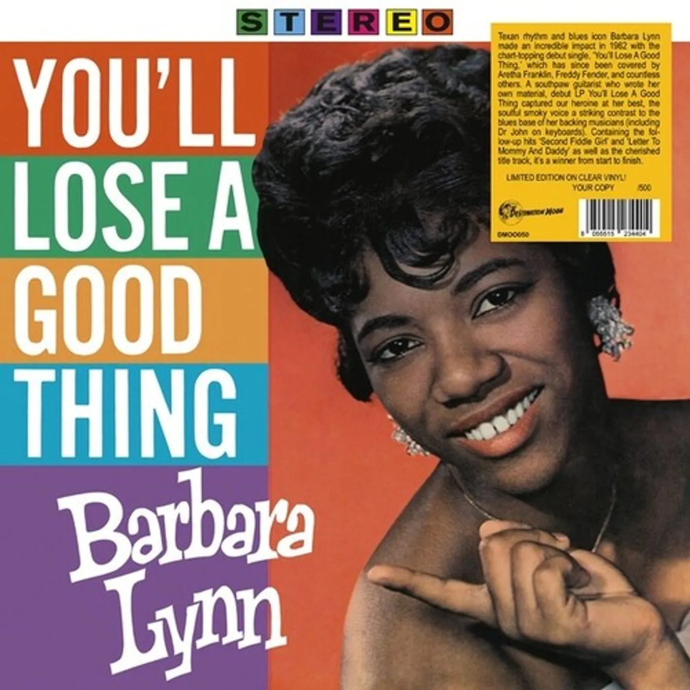 Barbara Lynn You'll Lose A Good Thing Vinyl Record