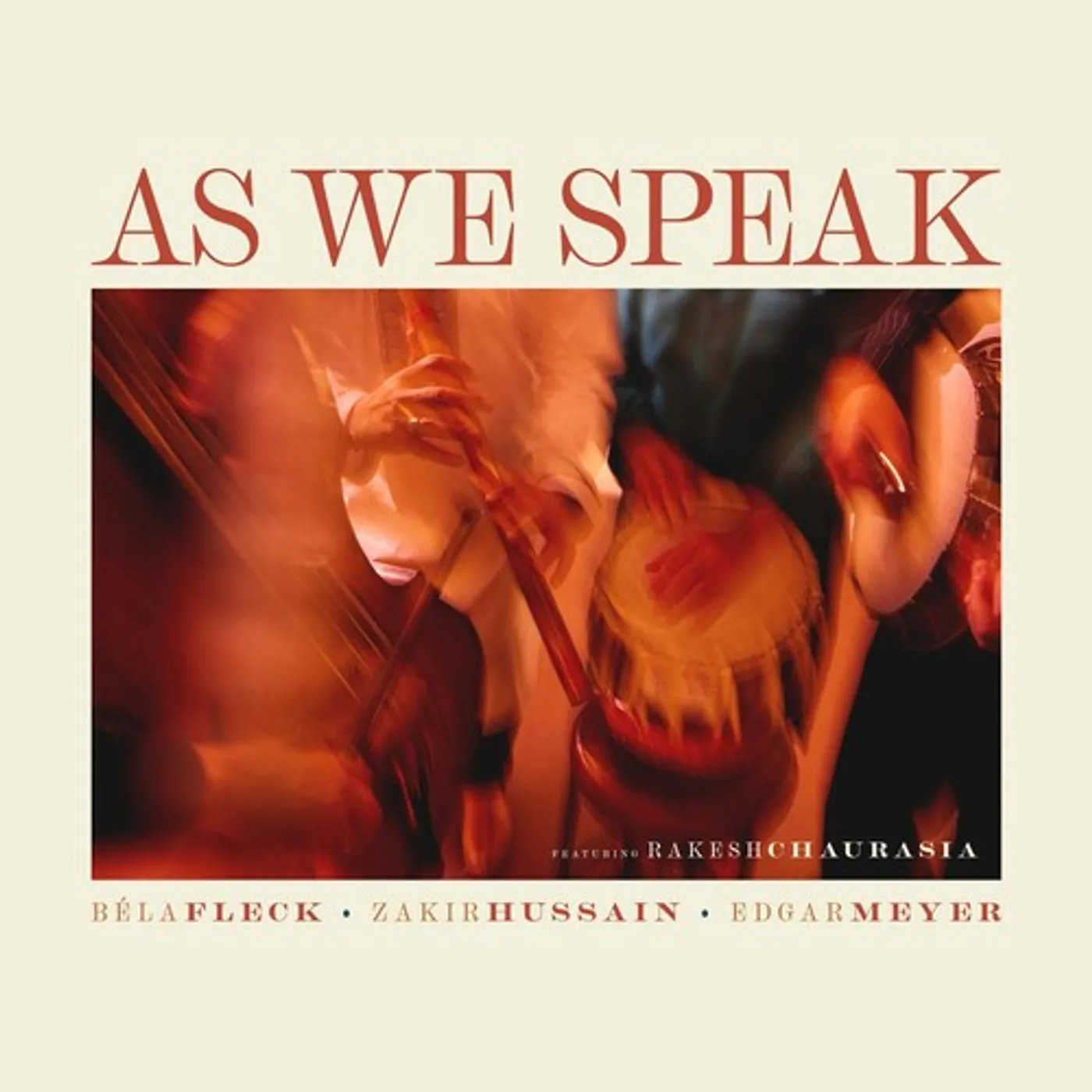Bela Fleck AS WE SPEAK Vinyl Record