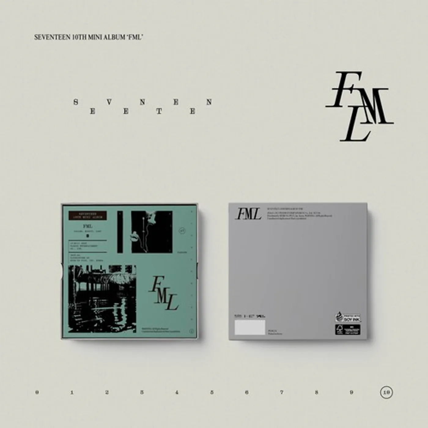 SEVENTEEN 10TH MINI ALBUM FML (A VER.) CD