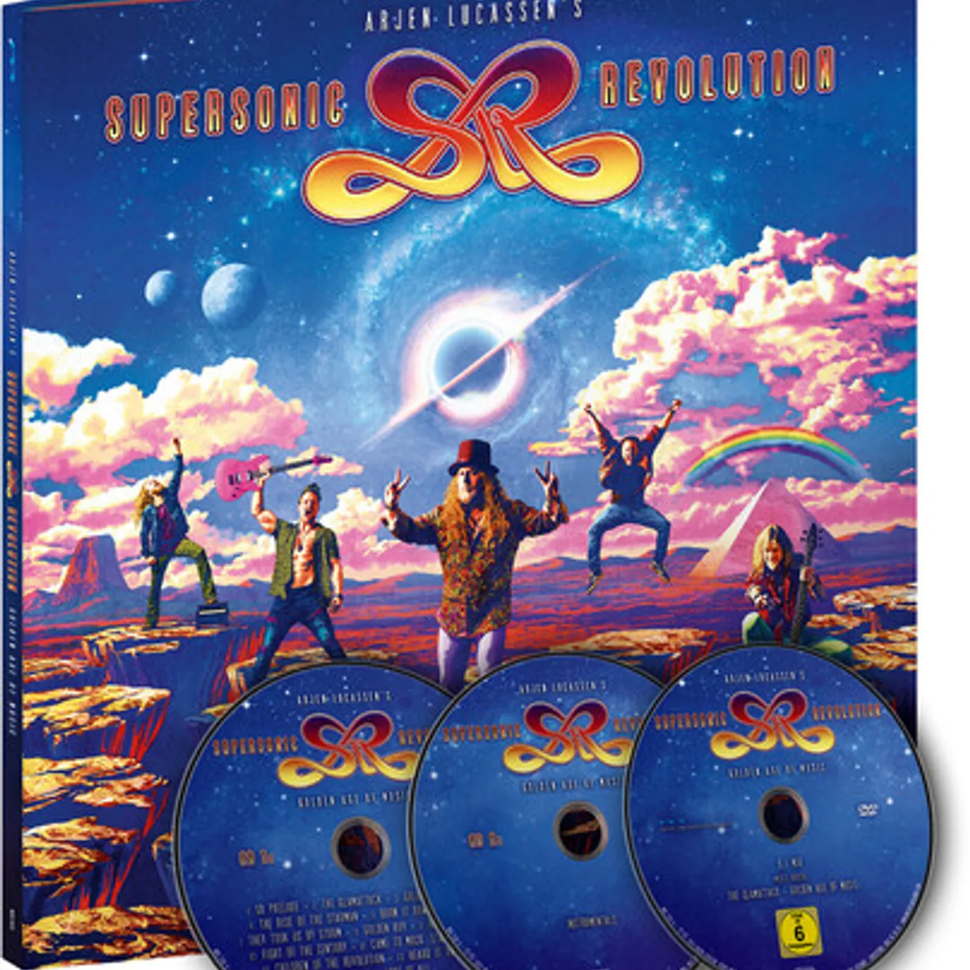 Arjen Lucassen's Supersonic Revolution GOLDEN AGE OF MUSIC - SUPER DELUXE EDITION CD
