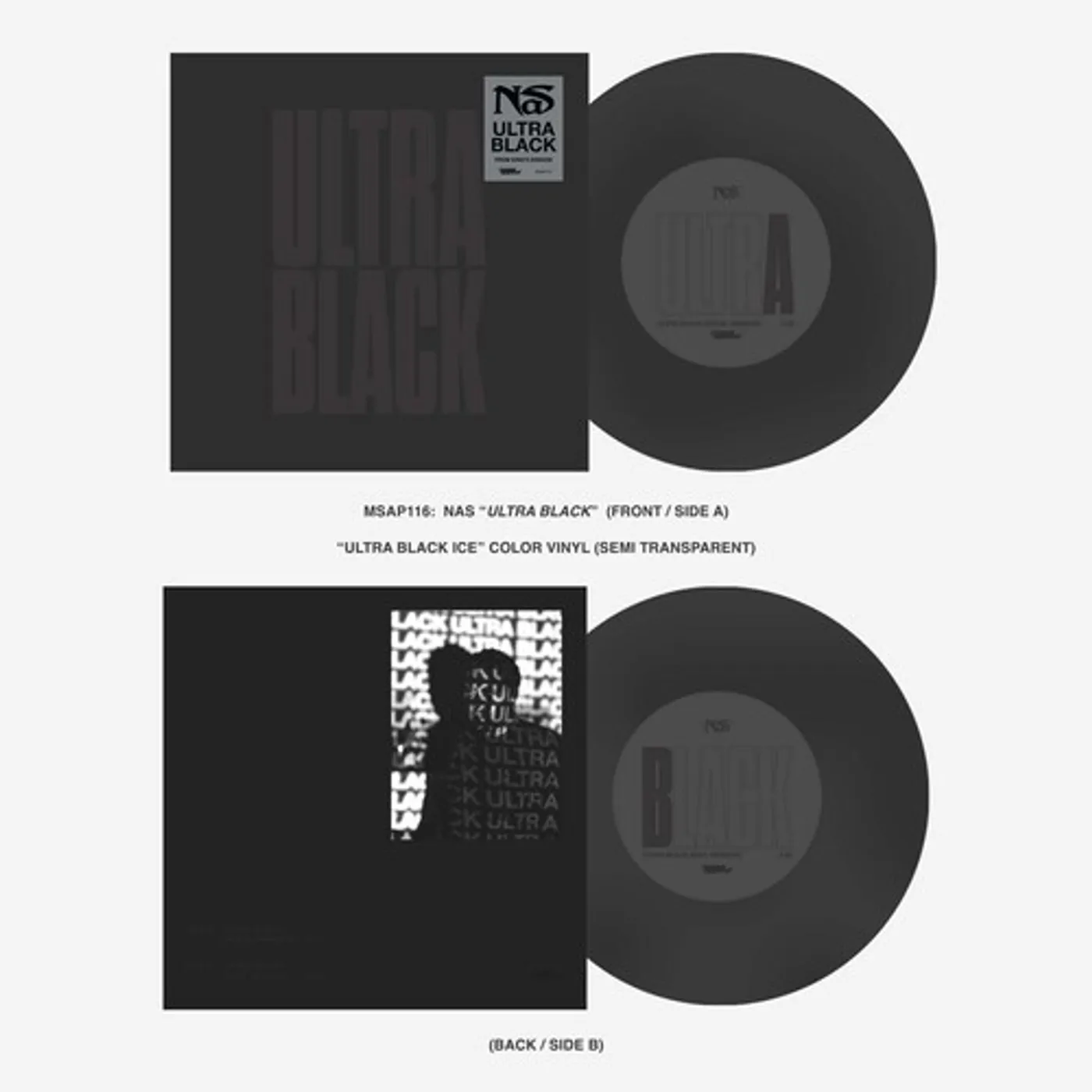 Nas Ultra Black Vinyl Record