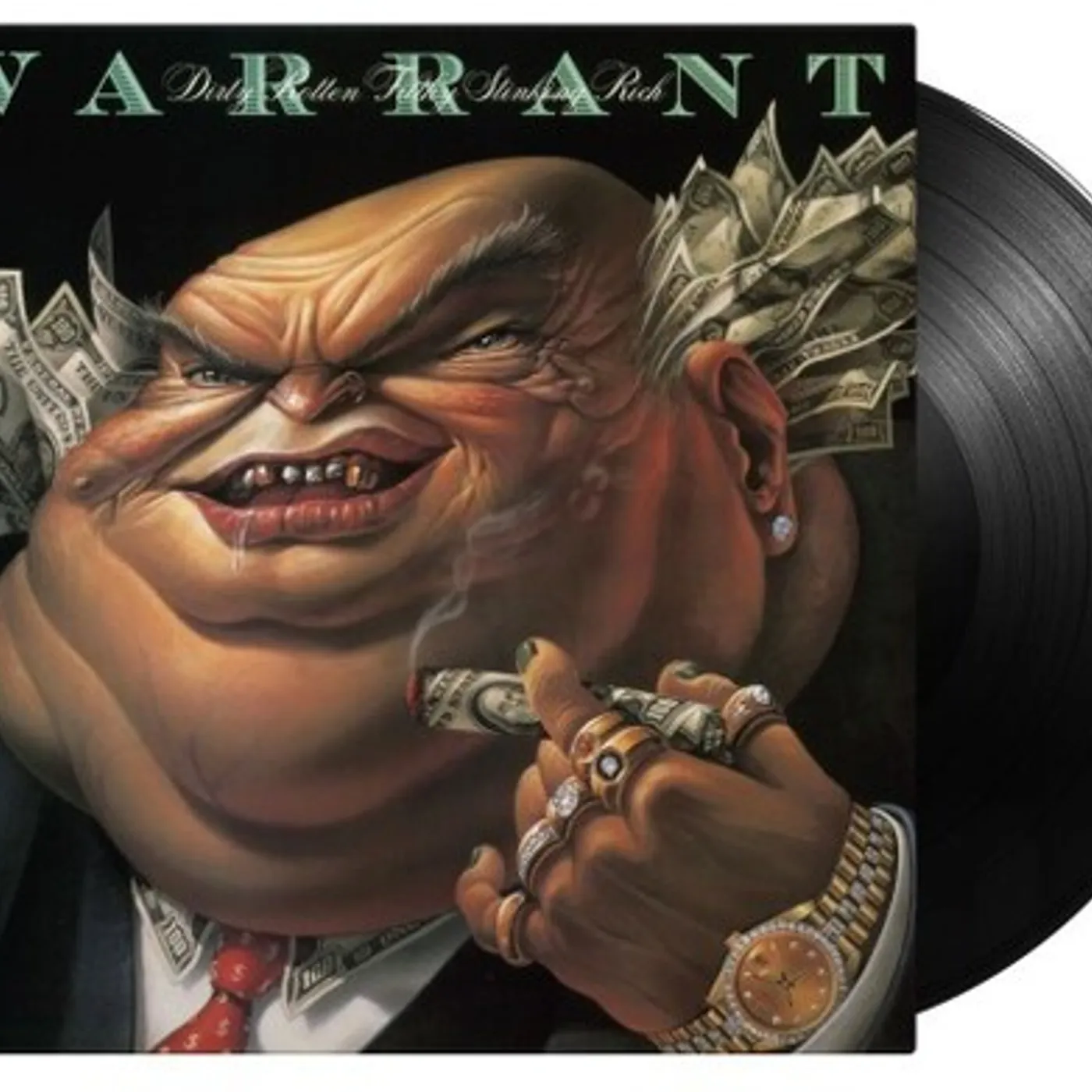 Warrant Dirty Rotten Filthy Stinking Rich Vinyl Record