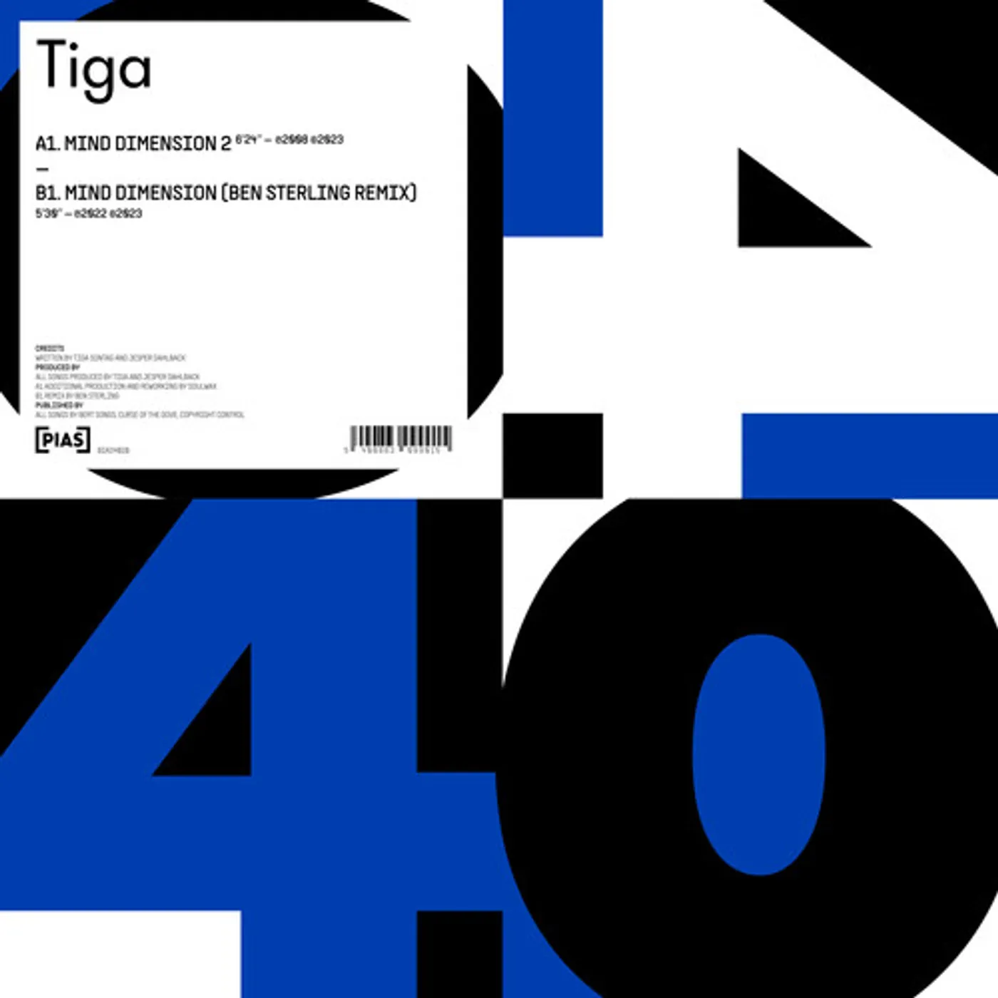 Tiga - PIAS 40 Vinyl Record