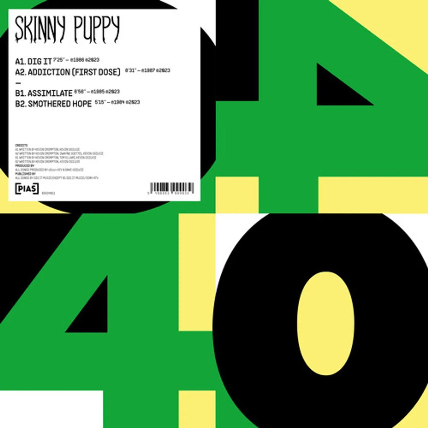 Skinny Puppy - PIAS 40 Vinyl Record