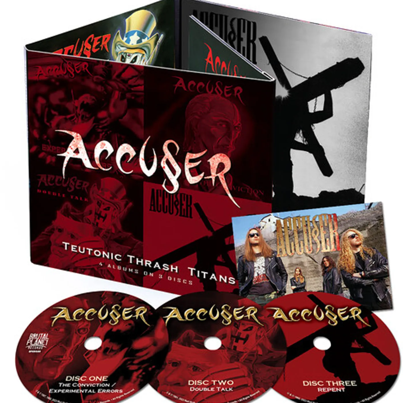 Accuser TEUTONIC THRASH TITANS CD