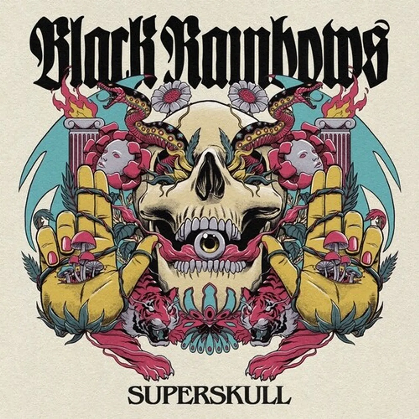 Black Rainbows SUPERSKULL Vinyl Record