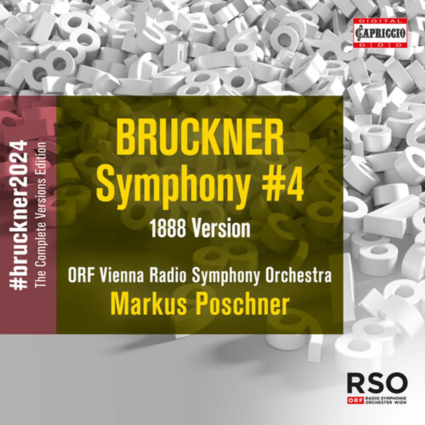 Bruckner / Orf Vienna Radio Symphony Orchestra SYMPHONY NO. 4 (1888) CD