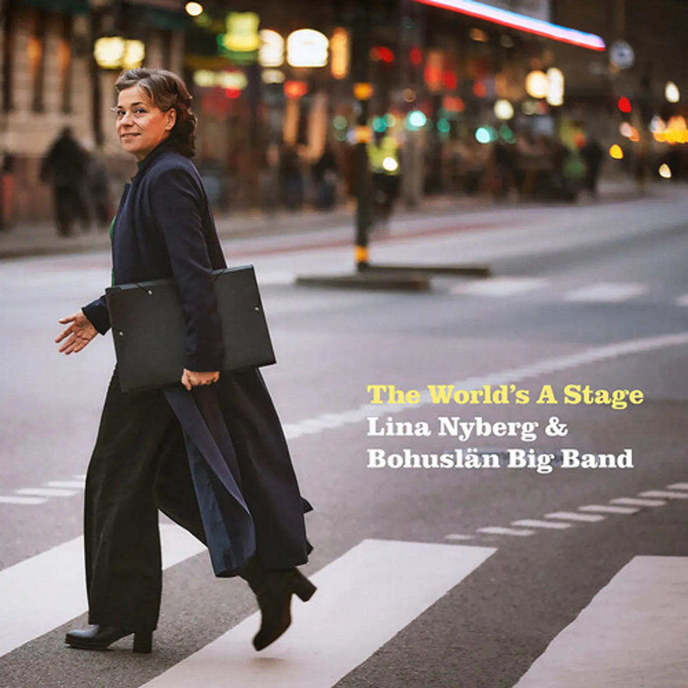 Lina Nyberg / Bohuslan Big Band WORLD'S A STAGE CD