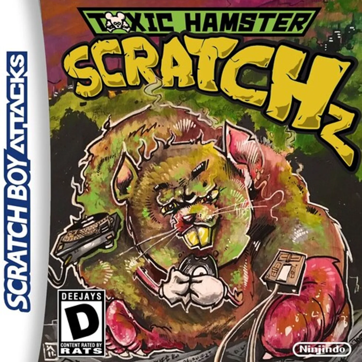 Because & Imperial TOXIC HAMSTER SCRATCHZ Vinyl Record