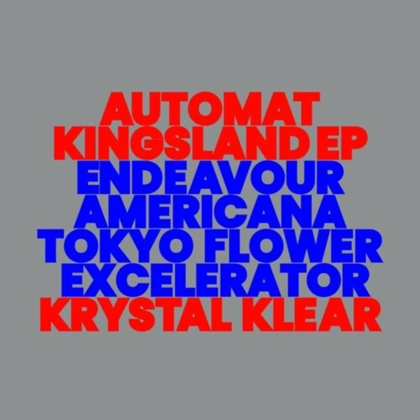 Krystal Klear Automat Kingsland Vinyl Record
