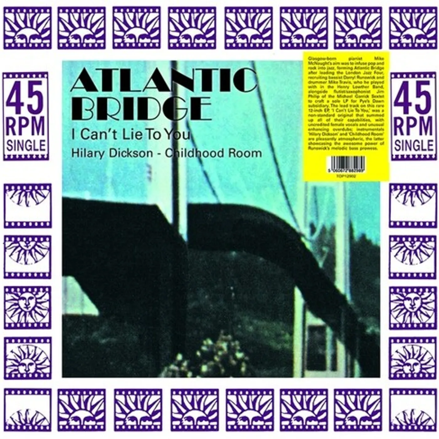 Atlantic Bridge I Can't Lie To You Vinyl Record