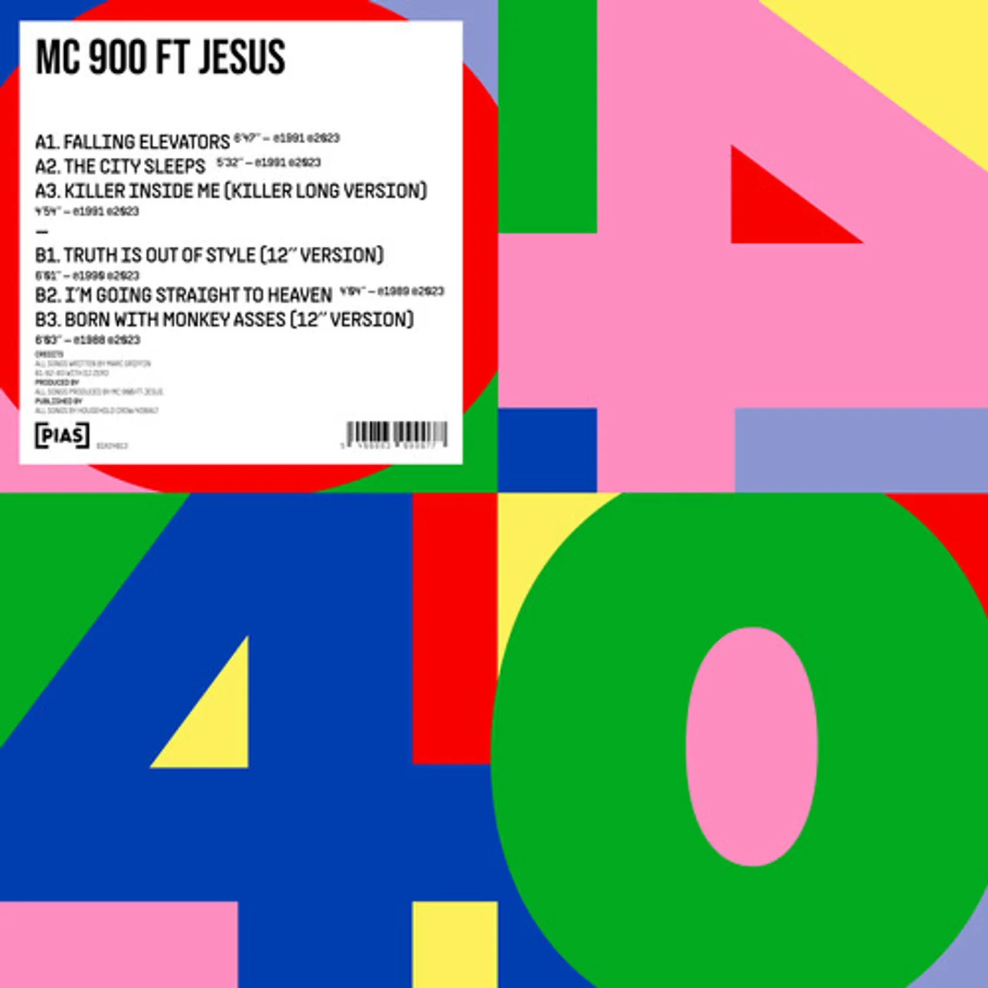 MC 900 Ft. Jesus - PIAS 40 Vinyl Record
