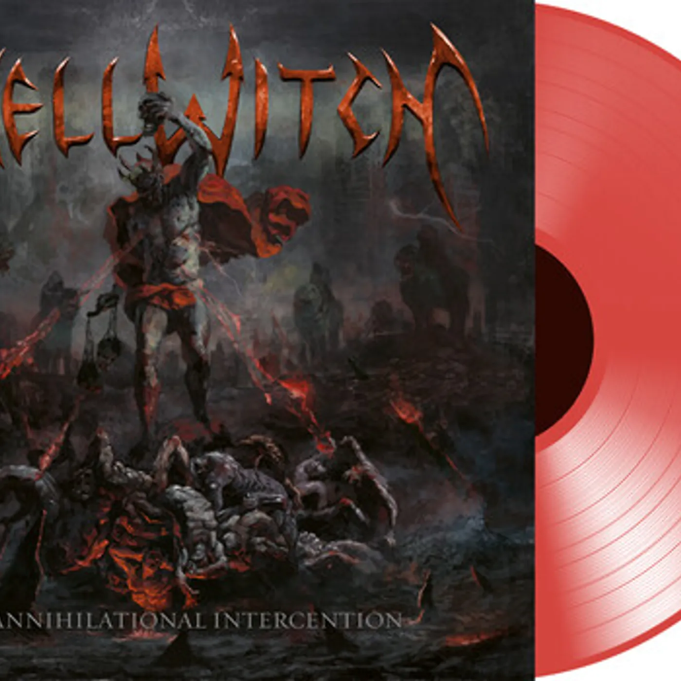 Hellwitch ANNIHILATIONAL INTERCENTION Vinyl Record
