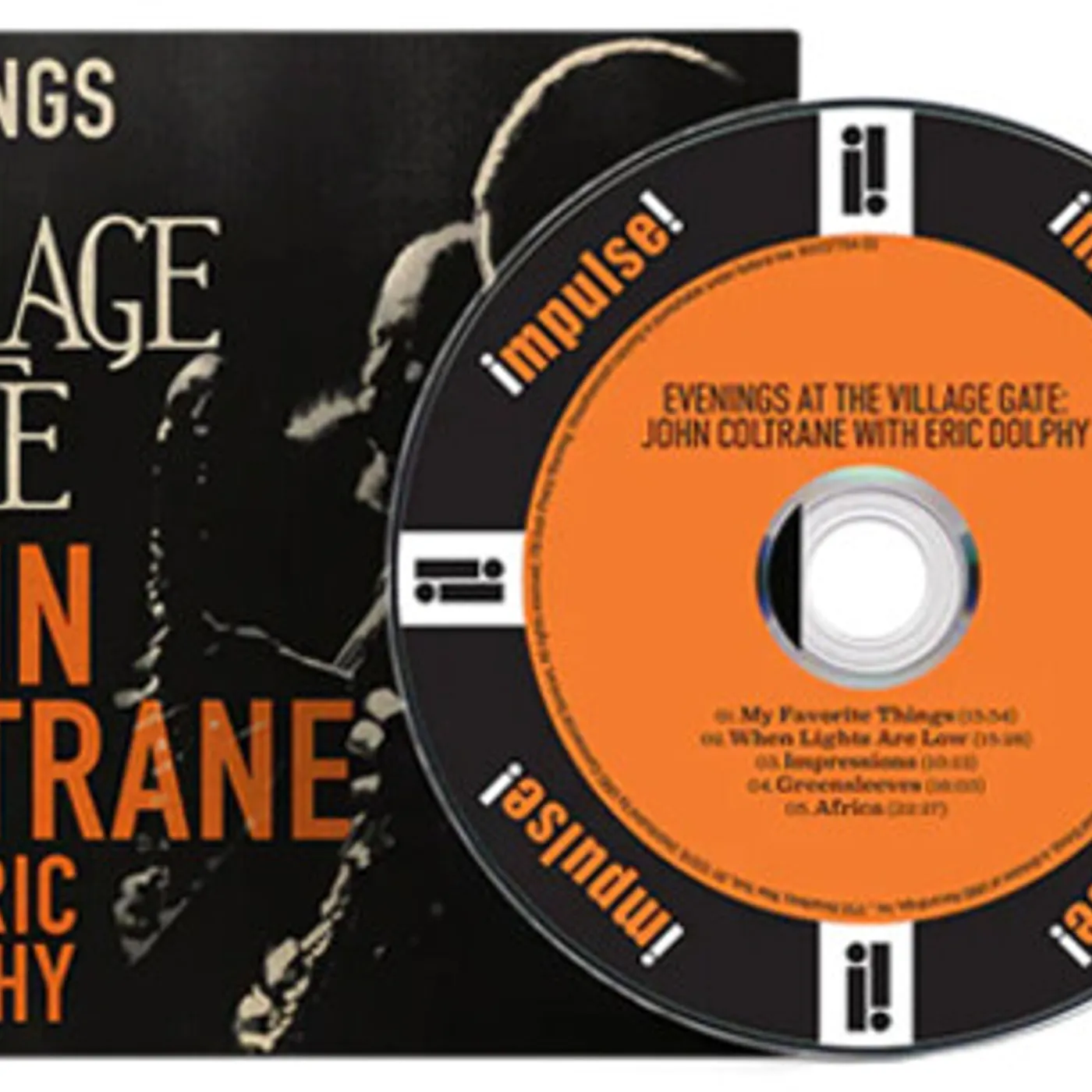 John Coltrane EVENINGS AT THE VILLAGE GATE: WITH ERIC DOLPHY CD