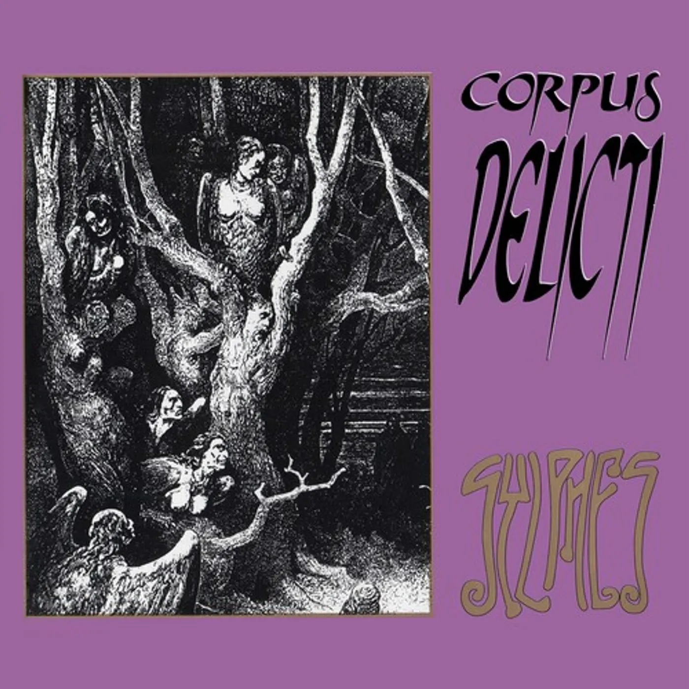 Corpus Delicti SYLPHES - PURPLE/GOLD/WHITE HAZE SPLATTER Vinyl Record - Colored Vinyl