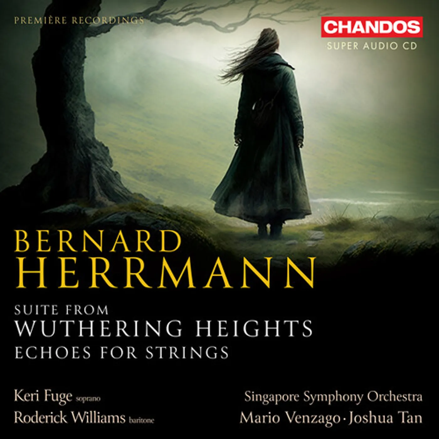 Herrmann / Fuge / Singapore Symphony Orchestra SUITE FROM WUTHERING HEIGHTS CD Super Audio CD