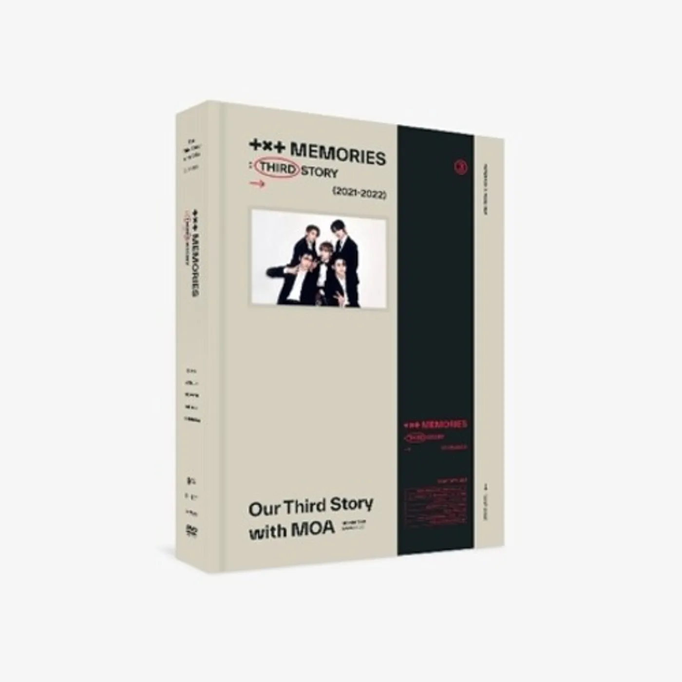 TxT TOMORROW X TOGETHER MEMORIES - THIRD STORY DVD