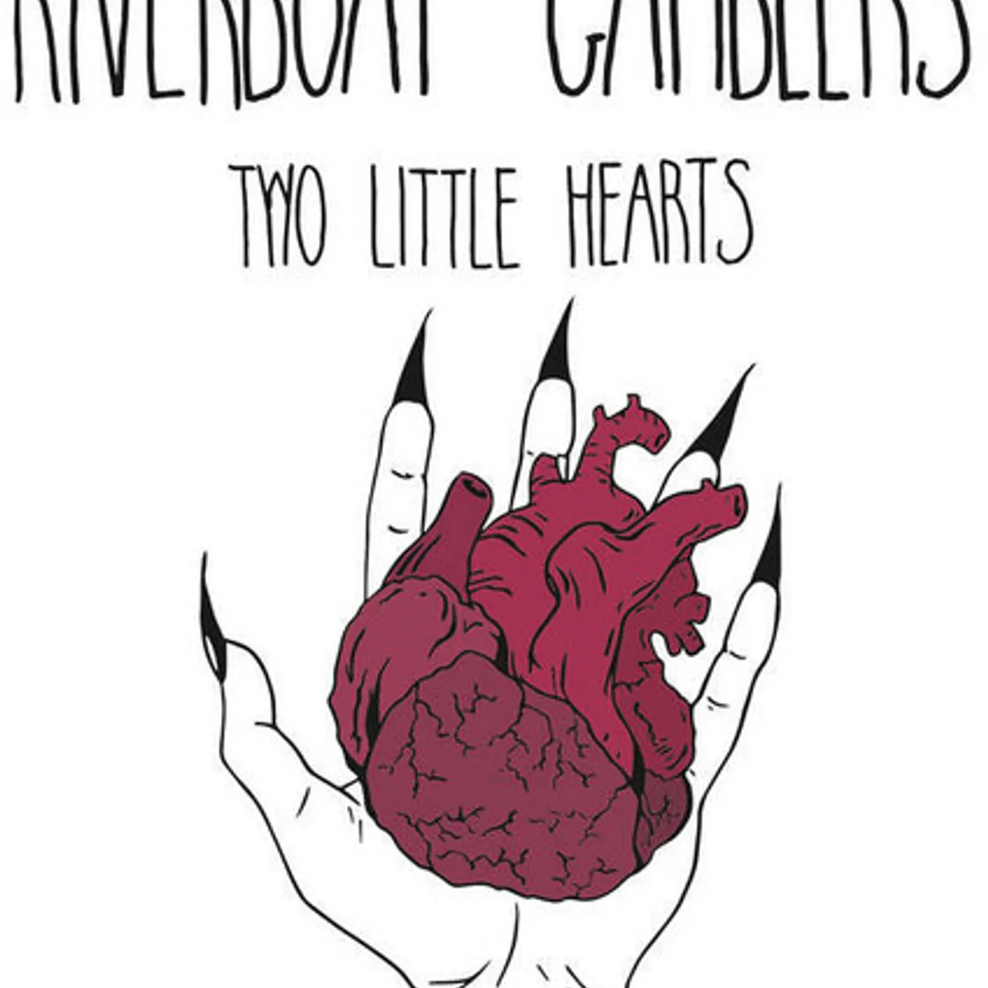 Riverboat Gamblers TWO LITTLE HEARTS Vinyl Record