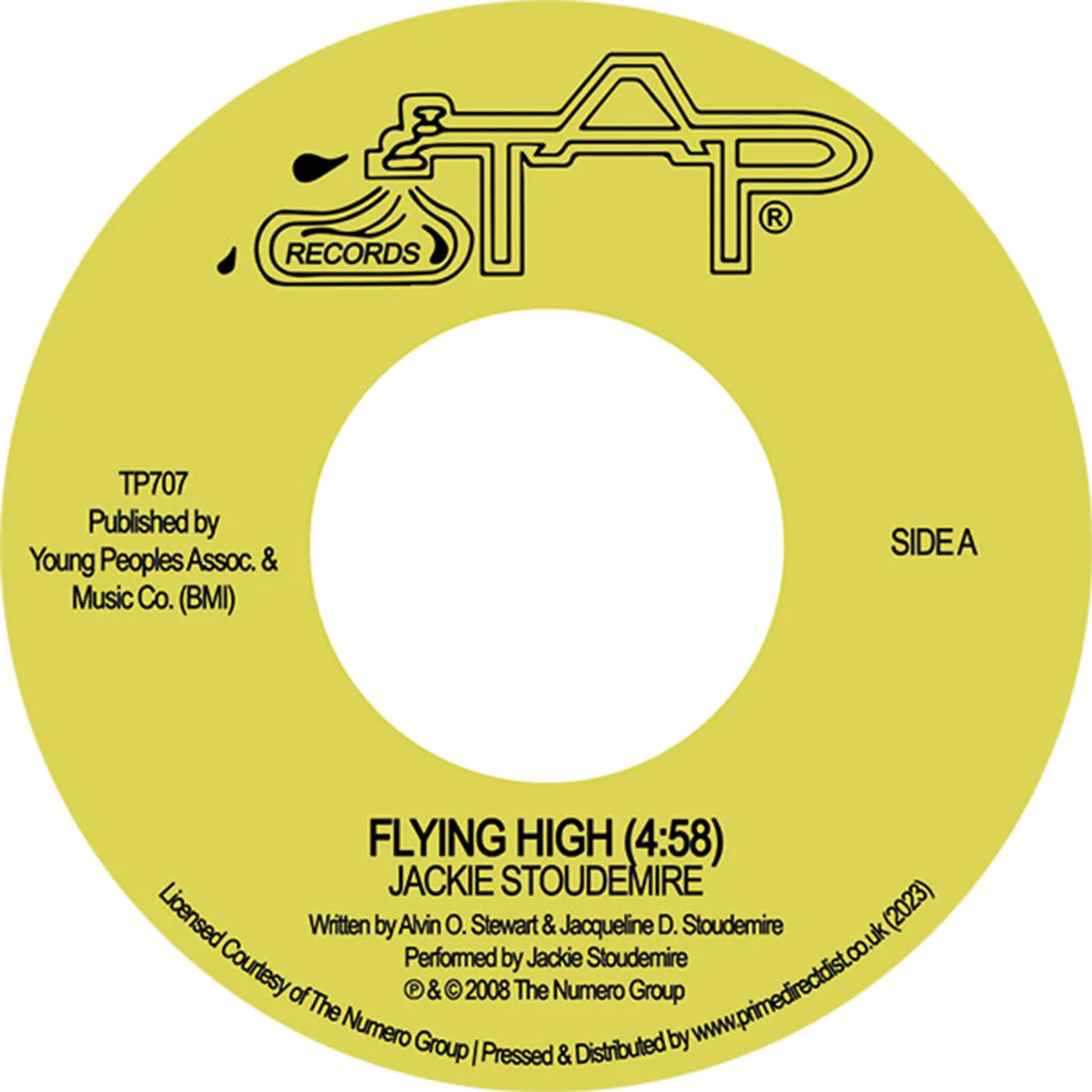 Jackie Stoudemire FLYING HIGH Vinyl Record