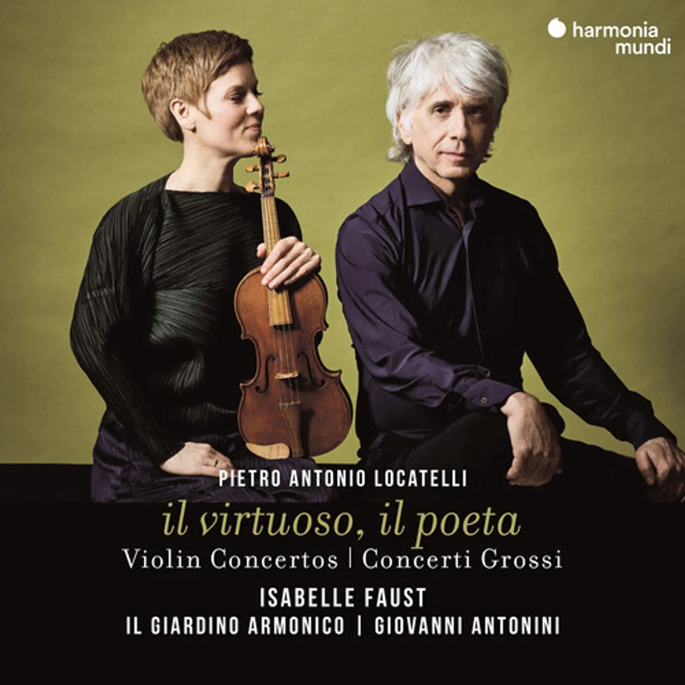 Isabelle Faust LOCATELLI: IL VIRTUOSO IL POETA - VLN CONS & CON CD