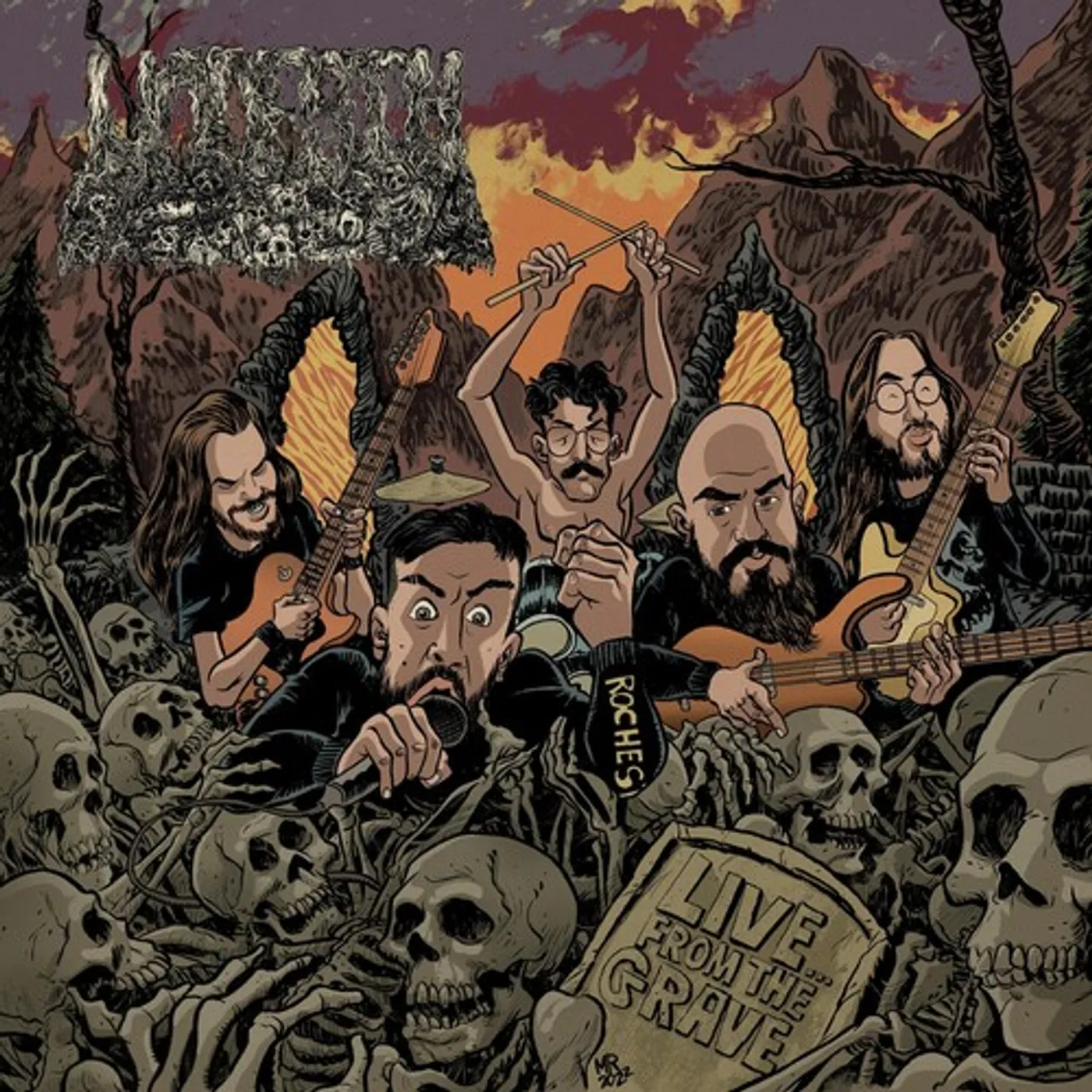 Undeath LIVE...FROM THE GRAVE CD