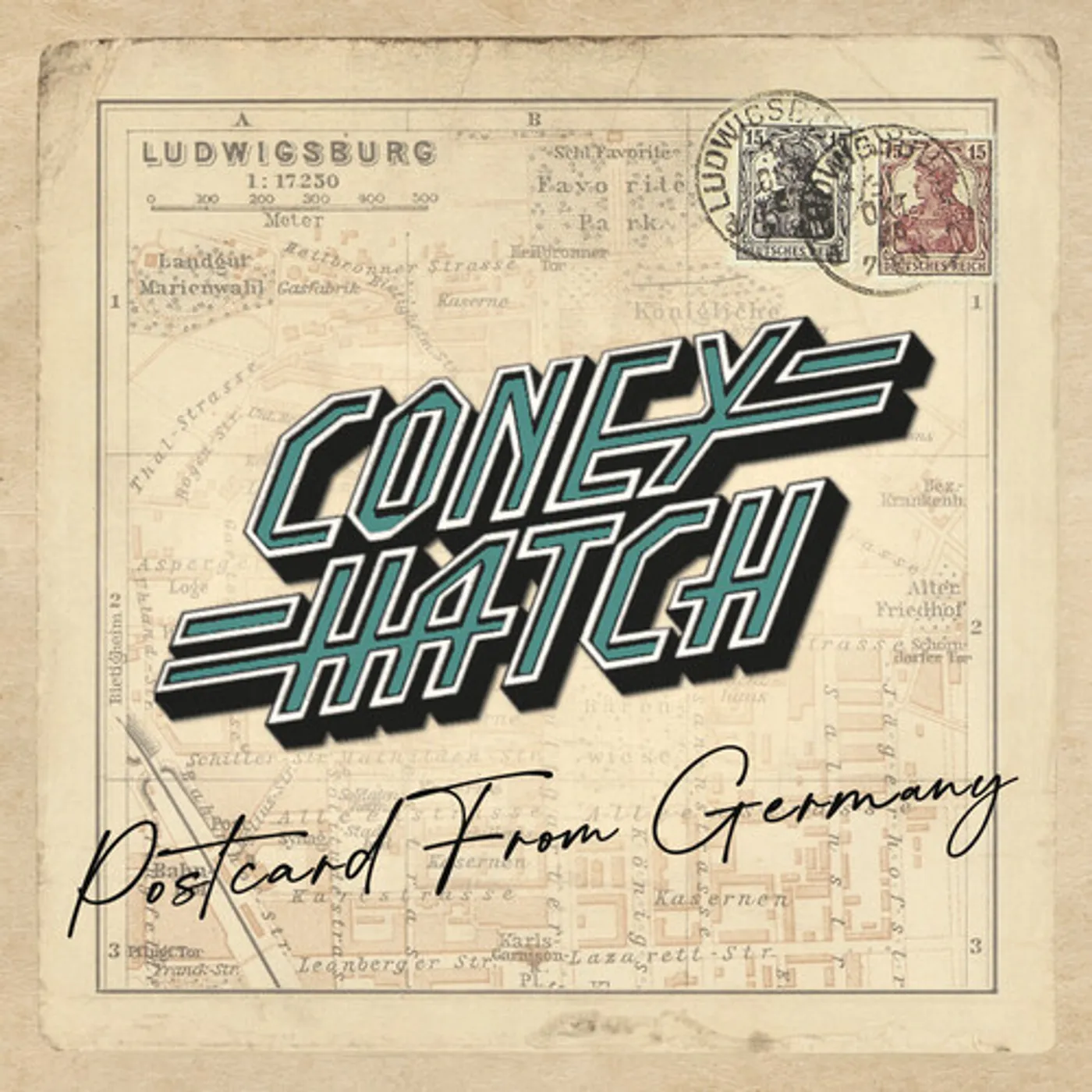 Coney Hatch POSTCARD FROM GERMANY CD