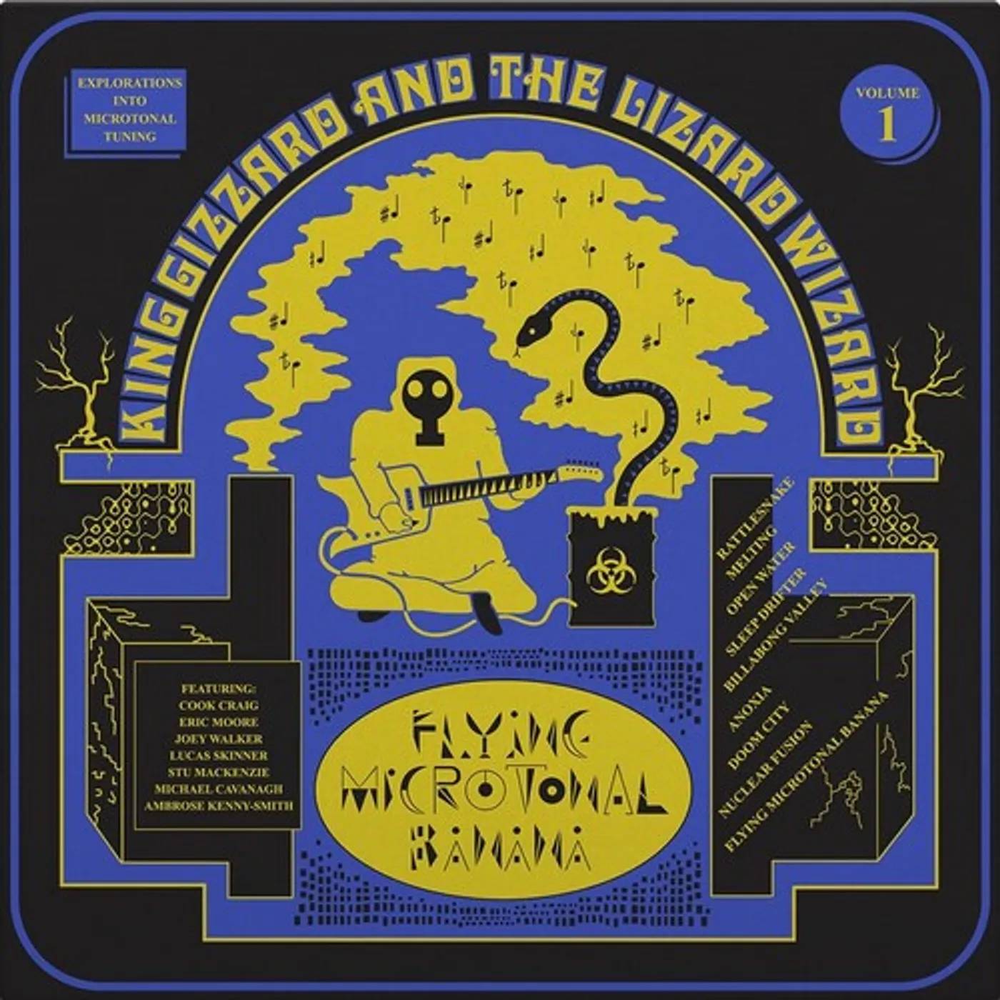 King Gizzard & The Lizard Wizard FLYING MICROTONAL BANANA [ECO-WAX EDITION] Vinyl Record