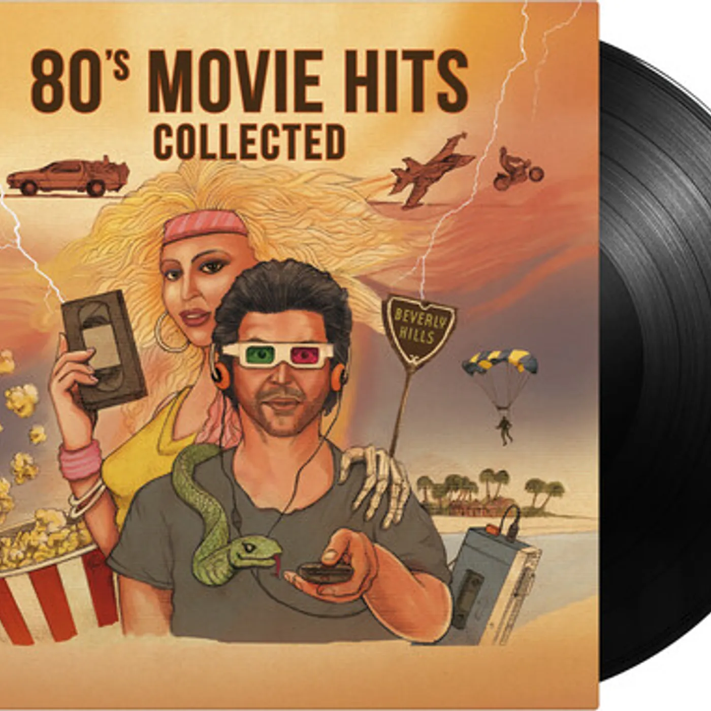  80's Movie Hits Collected / Various Vinyl Record